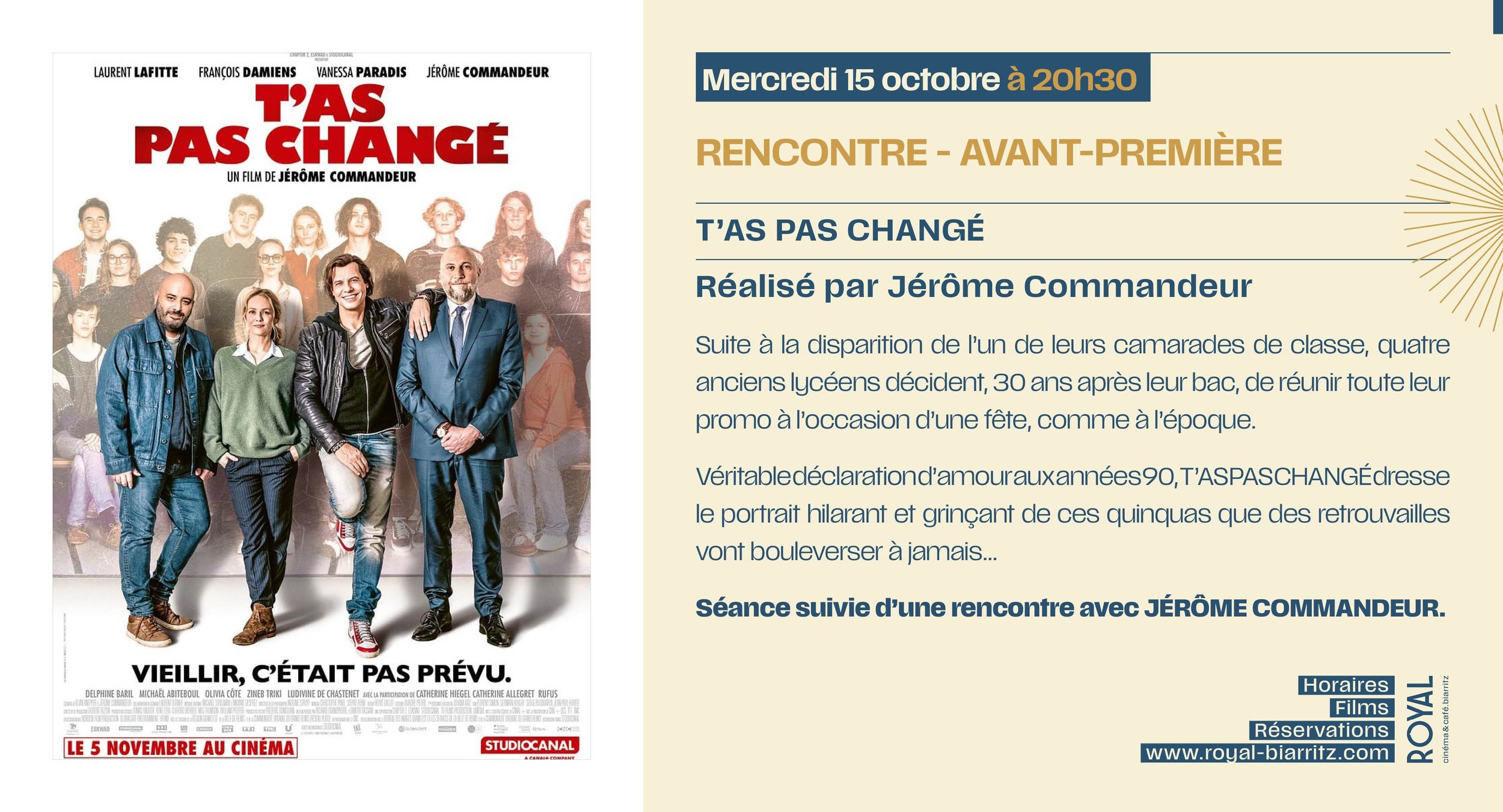 Rencontre avec Jérôme Commandeur