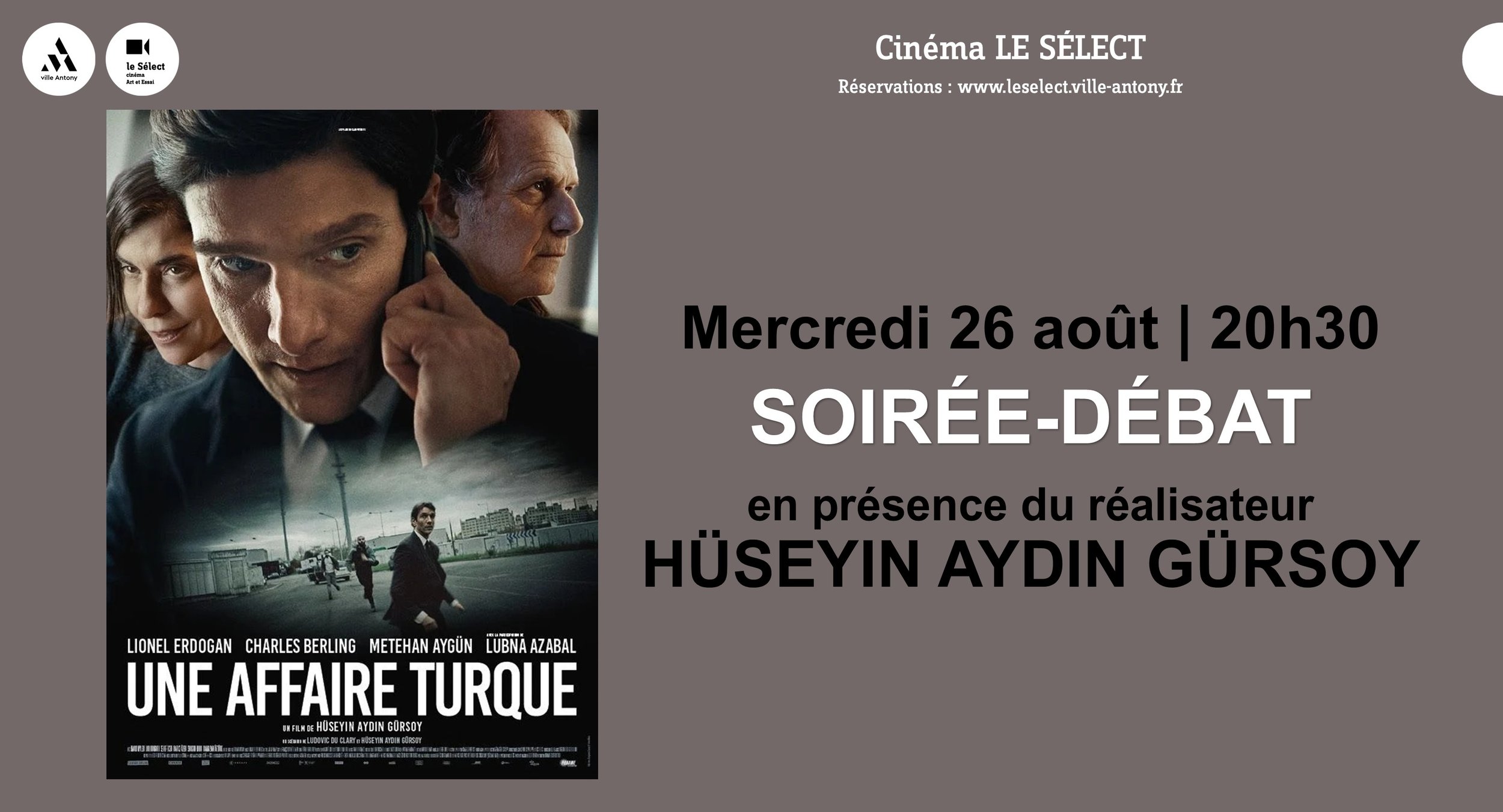 Soirée-débat UNE AFFAIRE TURQUE
