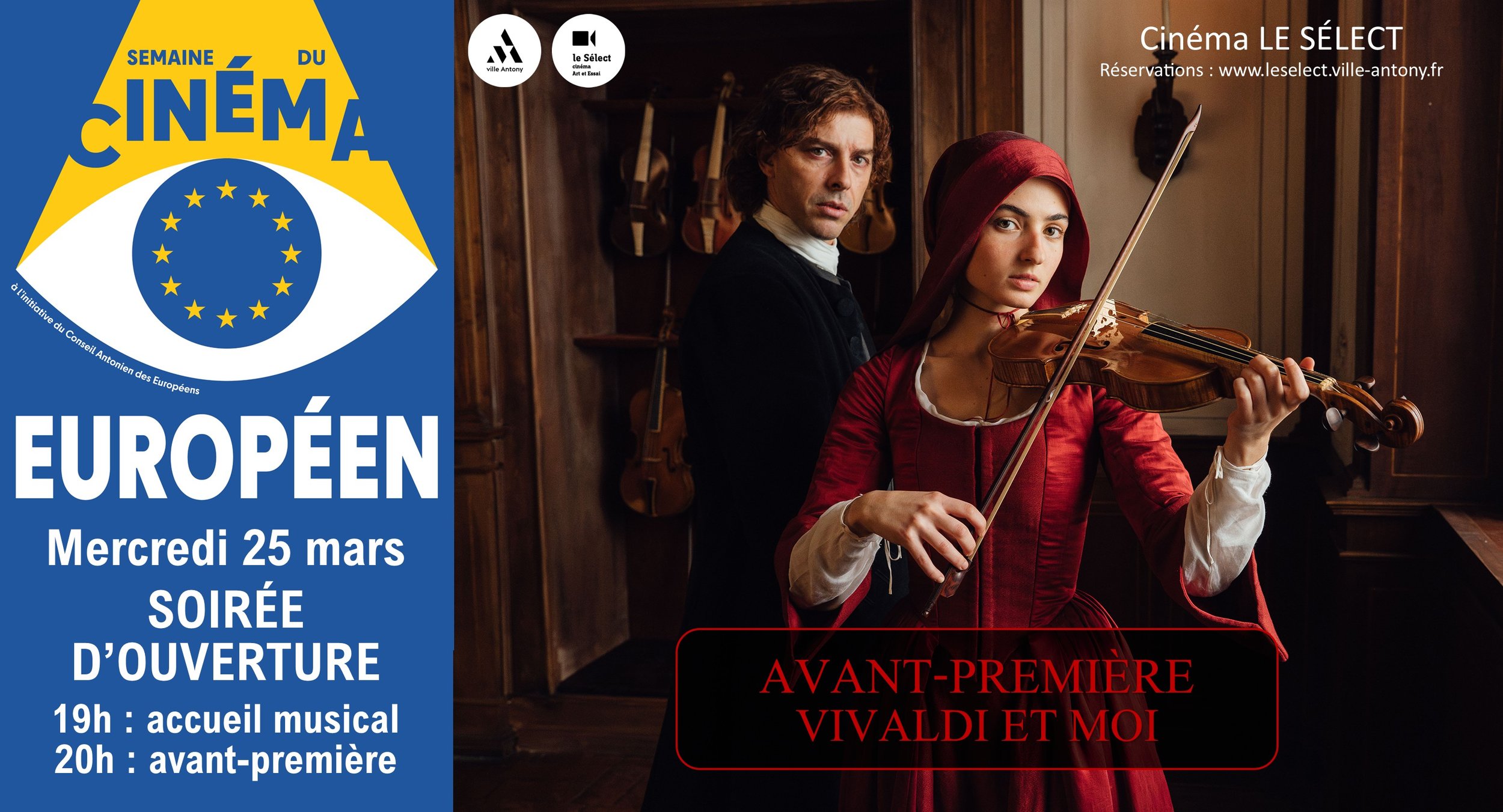 Soirée d'ouverture Semaine du cinéma européen