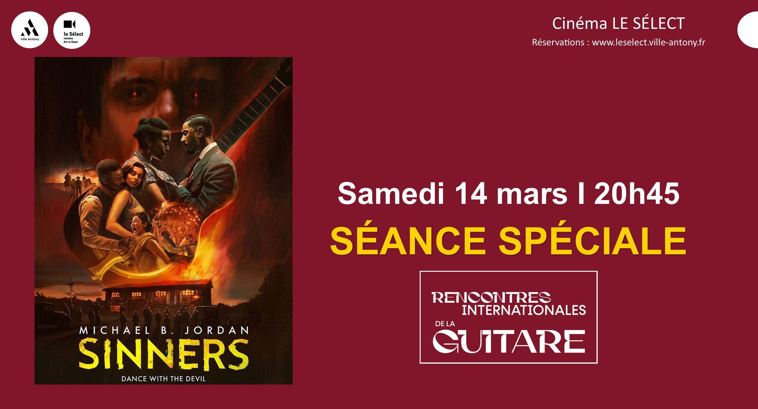 Séance spéciale RENCONTRES DE LA GUITARE