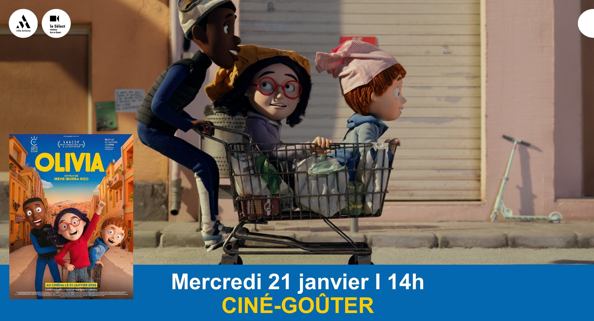 Ciné-goûter OLIVIA