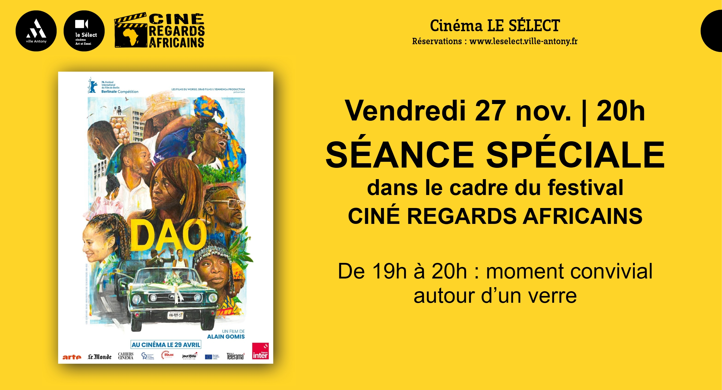 Séance spéciale DAO