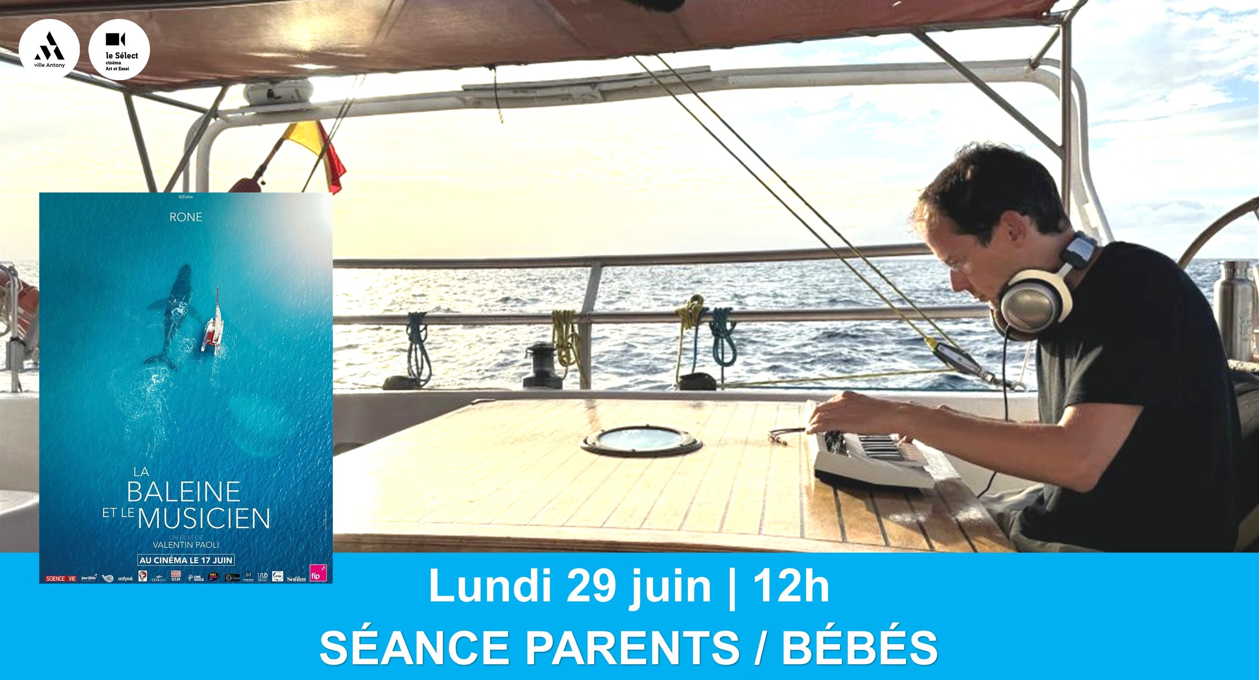 Parents / Bébés LA BALEINE ET LE MUSICIEN