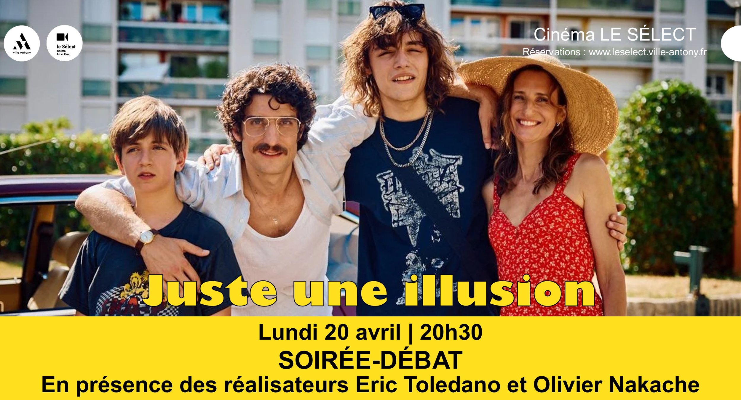 Soirée-débat JUSTE UNE ILLUSION