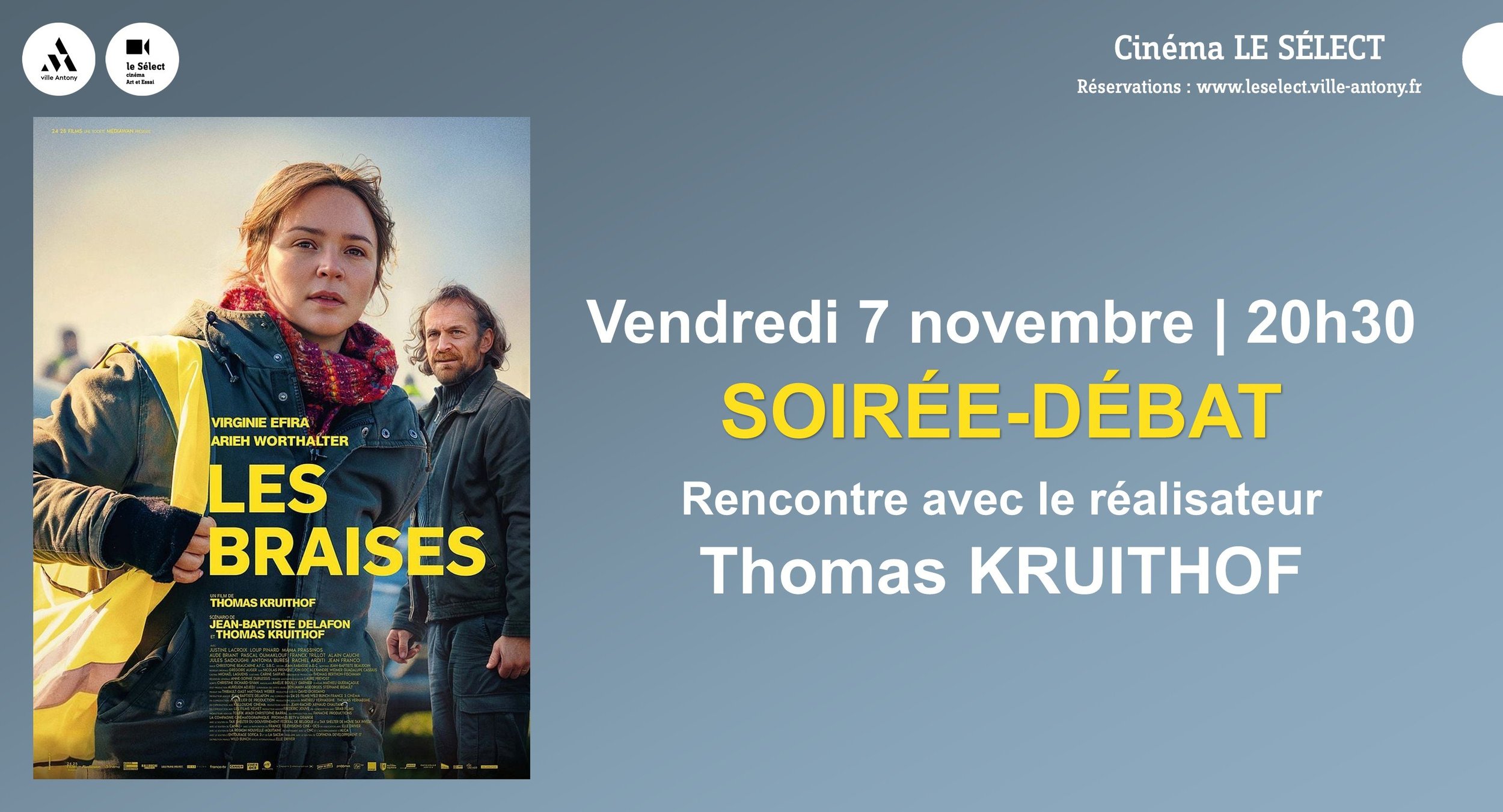 Soirée-Débat LES BRAISES
