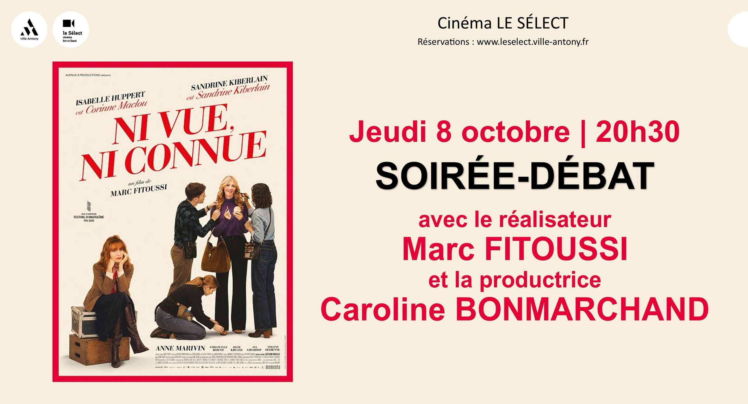 Soirée-débat NI VUE NI CONNUE