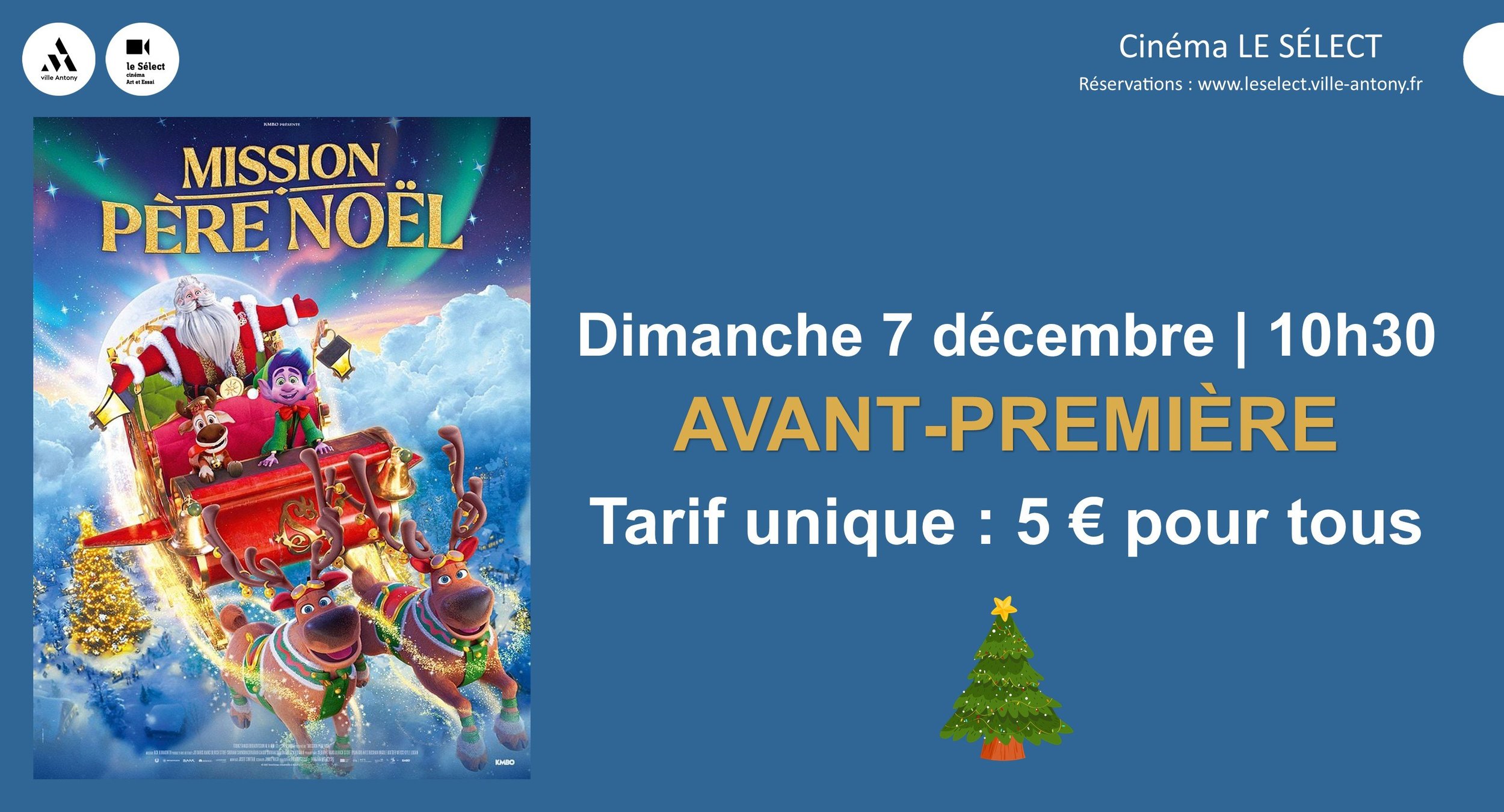 Avant-première MISSION PERE NOËL