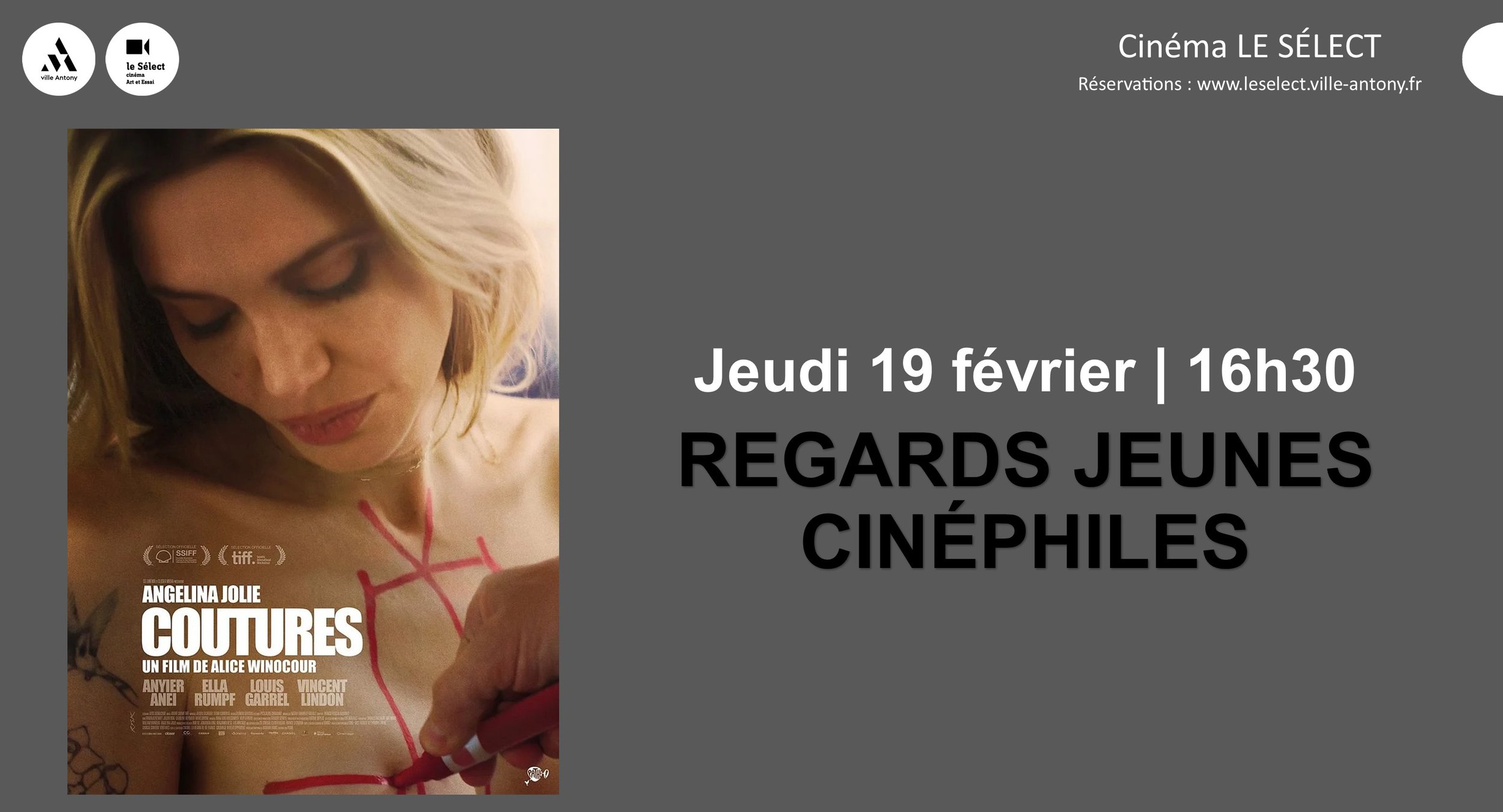 Regards Jeunes Cinéphiles COUTURES