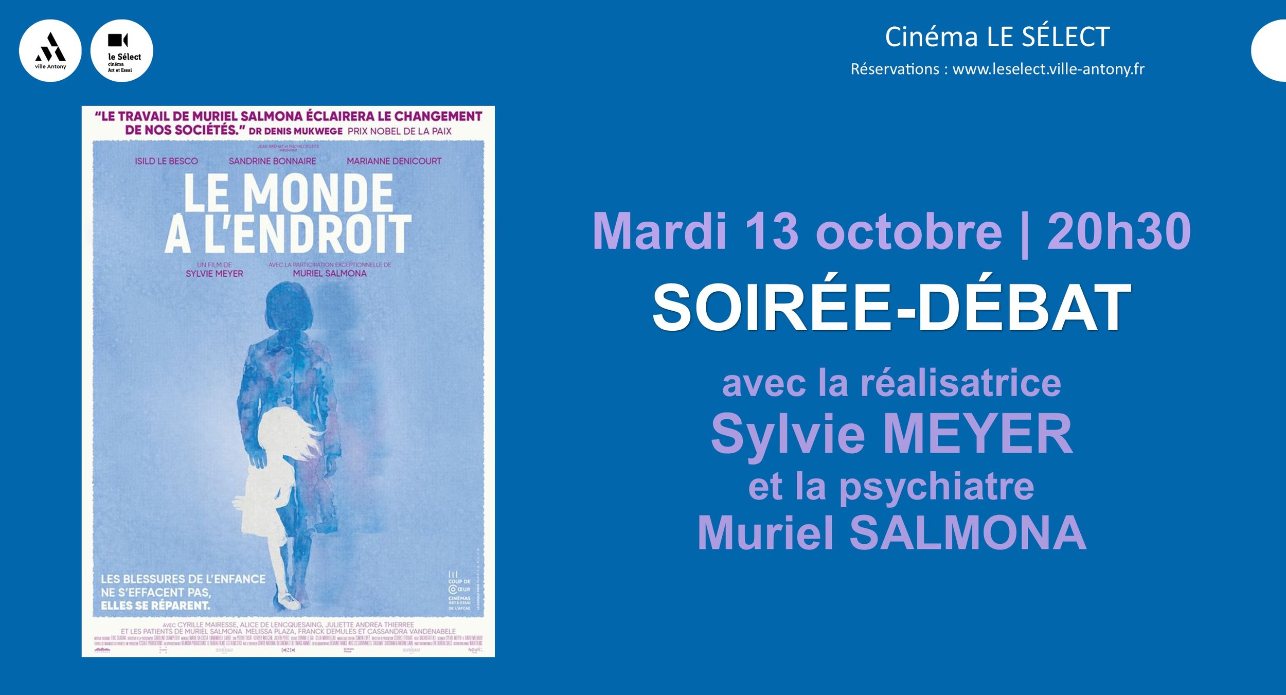Soirée-débat LE MONDE A L'ENDROIT