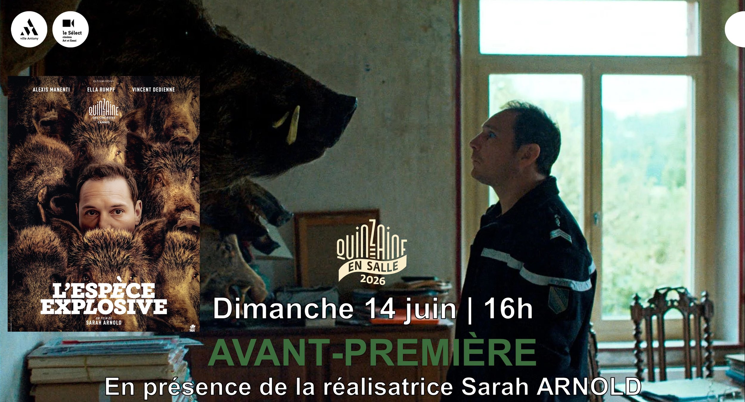Avant-première + rencontre L'ESPECE EXPLOSIVE