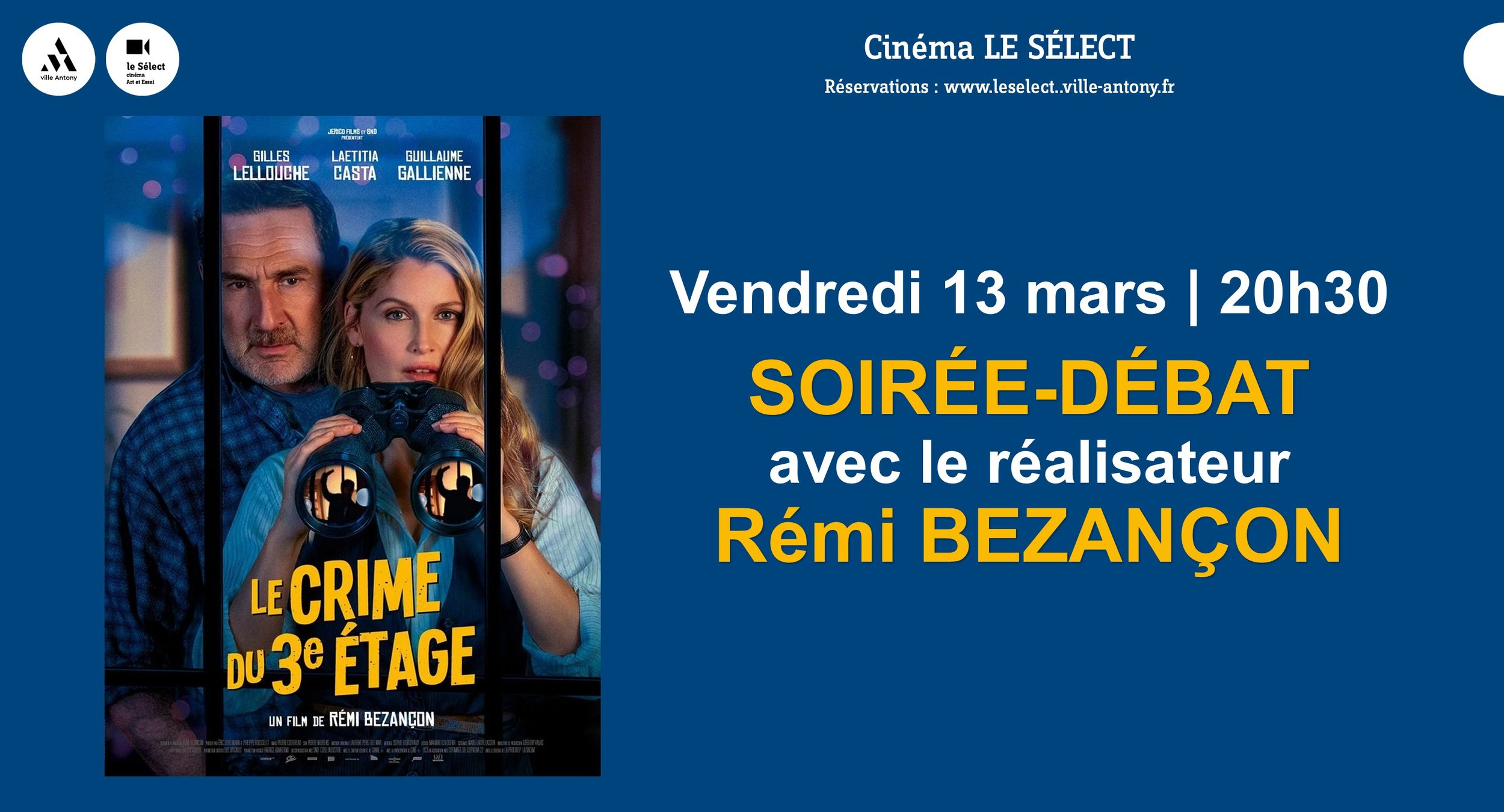 Soirée-Débat LE CRIME DU 3e ETAGE