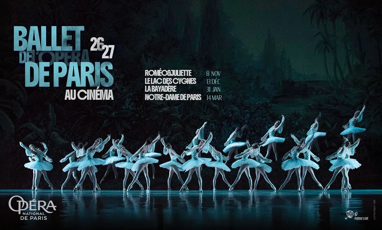 La Ballet de l'Opéra de Paris au cinéma 2026-2027