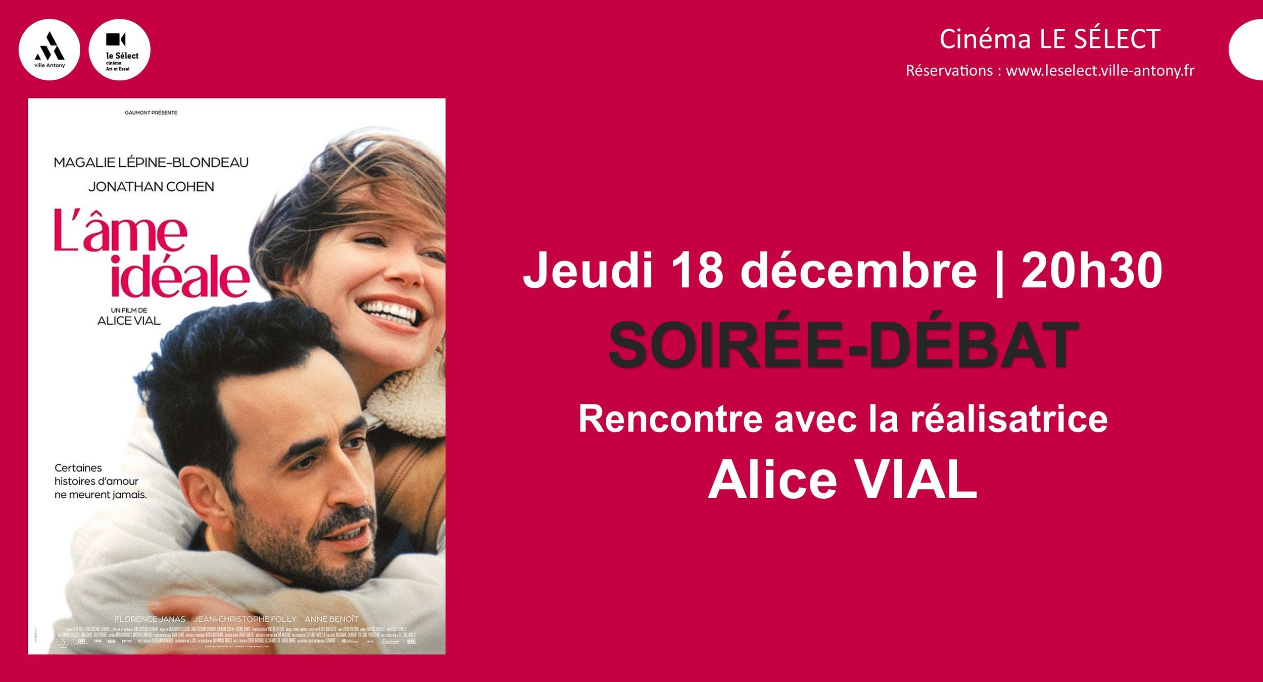 Soirée-débat L'ÂME IDEALE