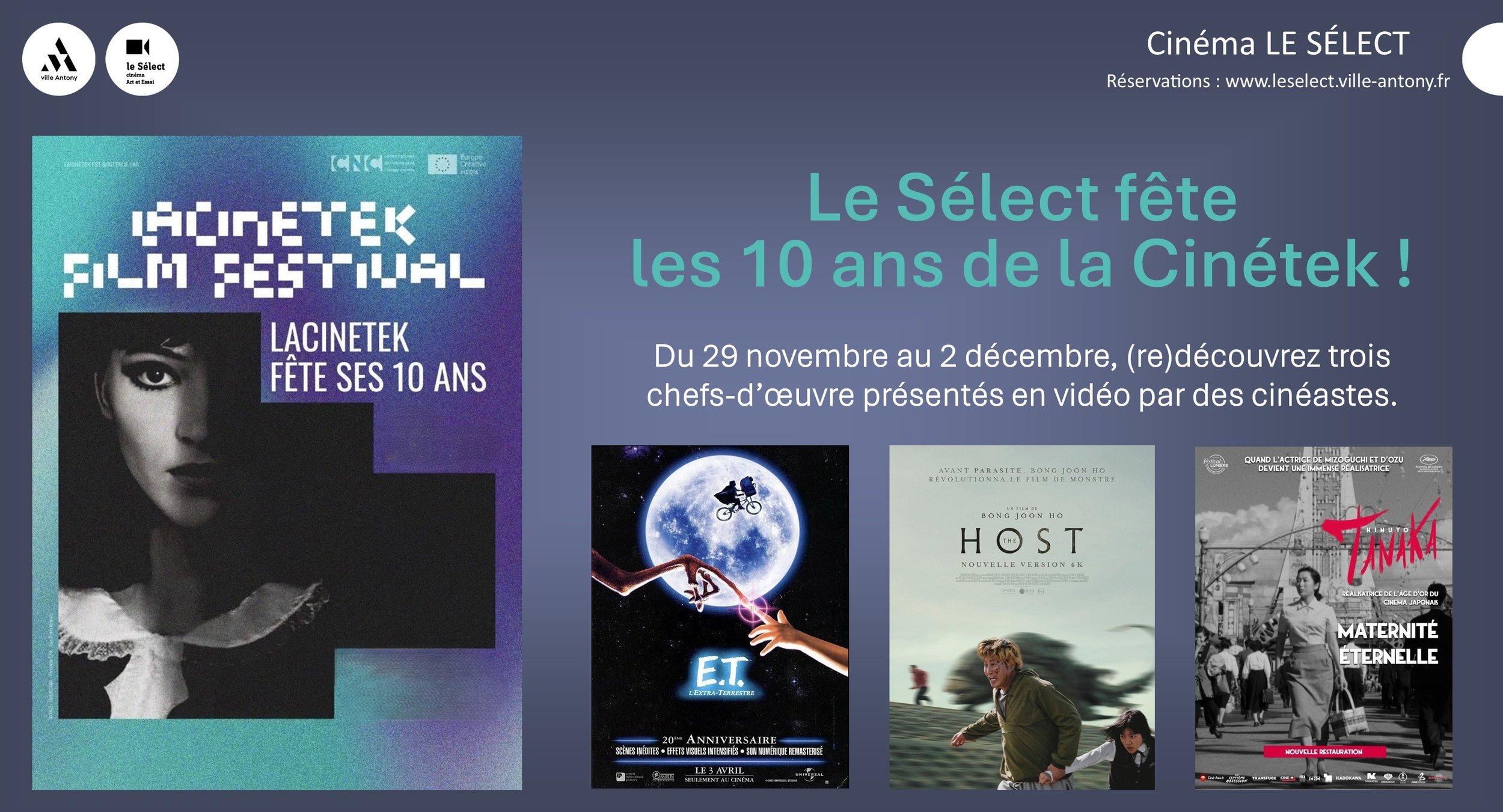 La Cinétek fête ses 10 ans