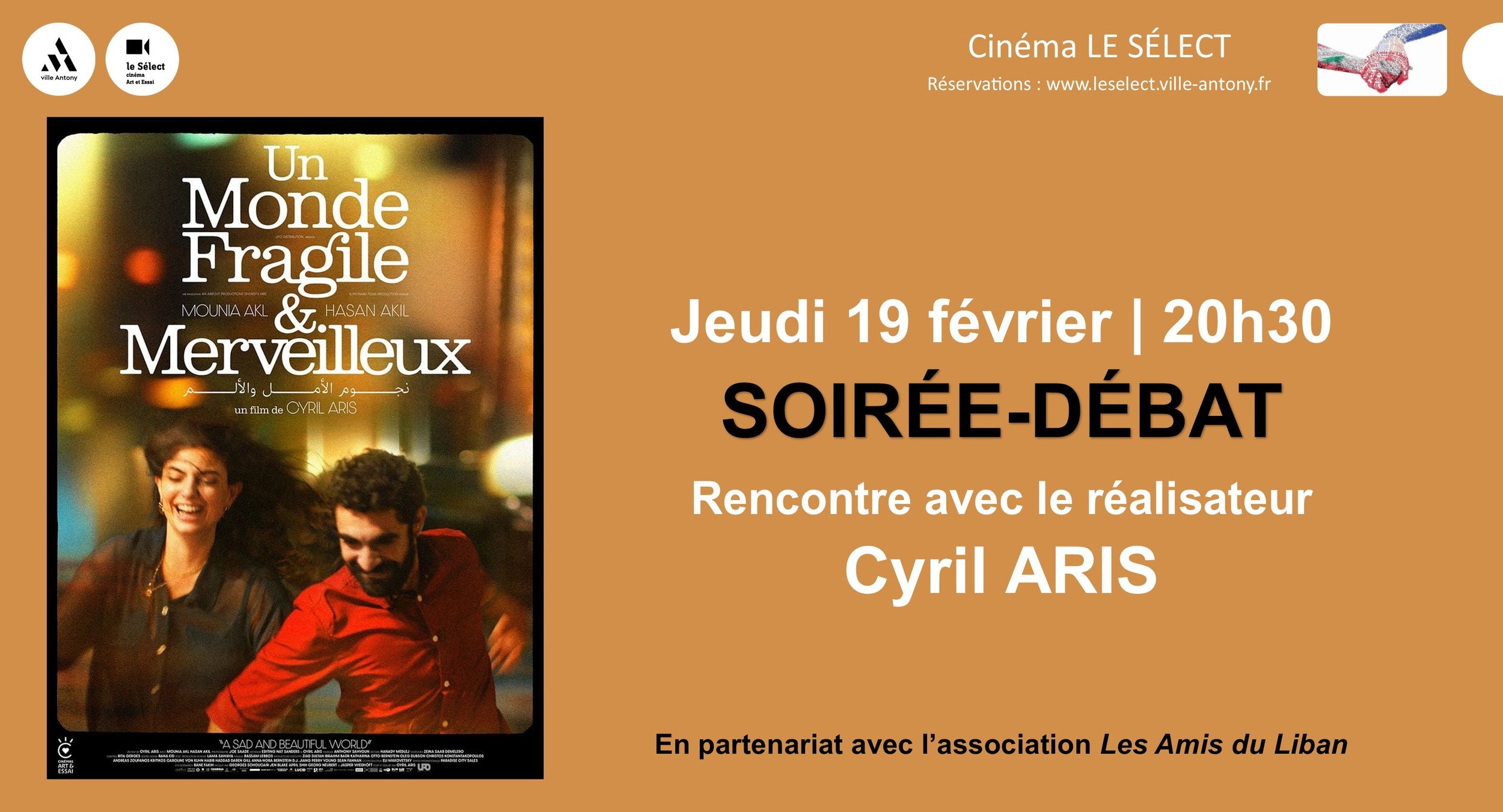 Soirée-débat UN MONDE FRAGILE ET MERVEILLEUX