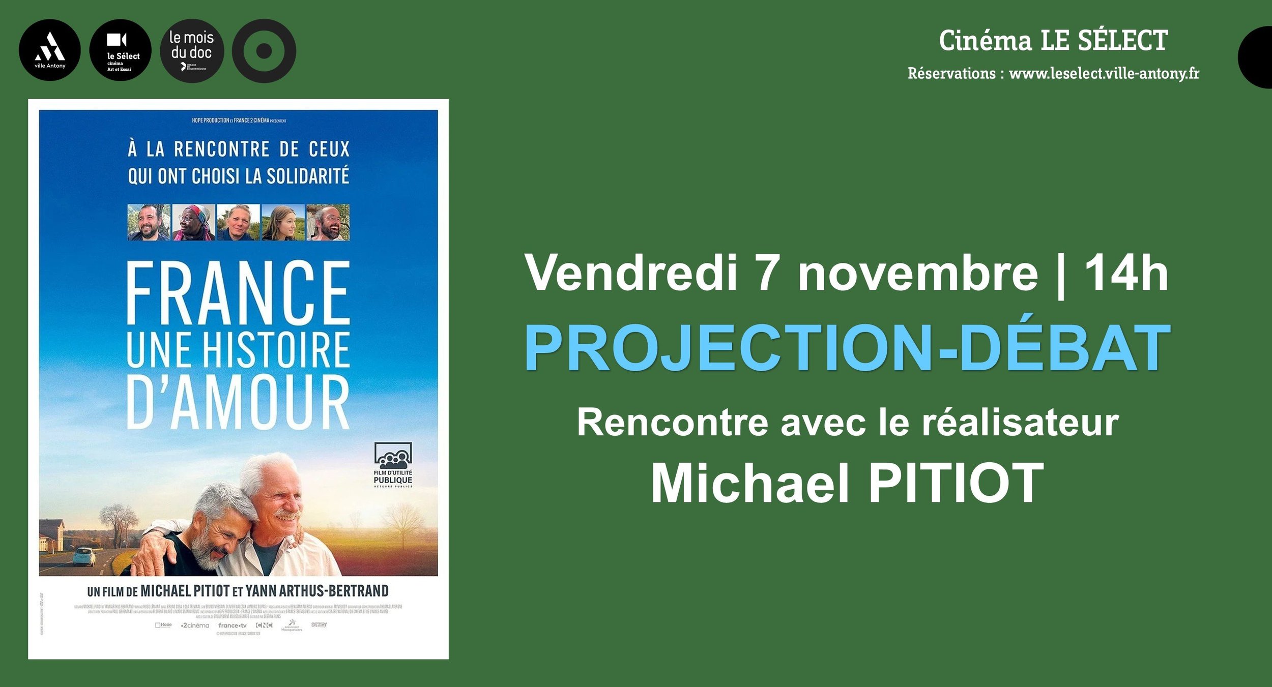 Projection-Débat FRANCE, UNE HISTOIRE D'AMOUR