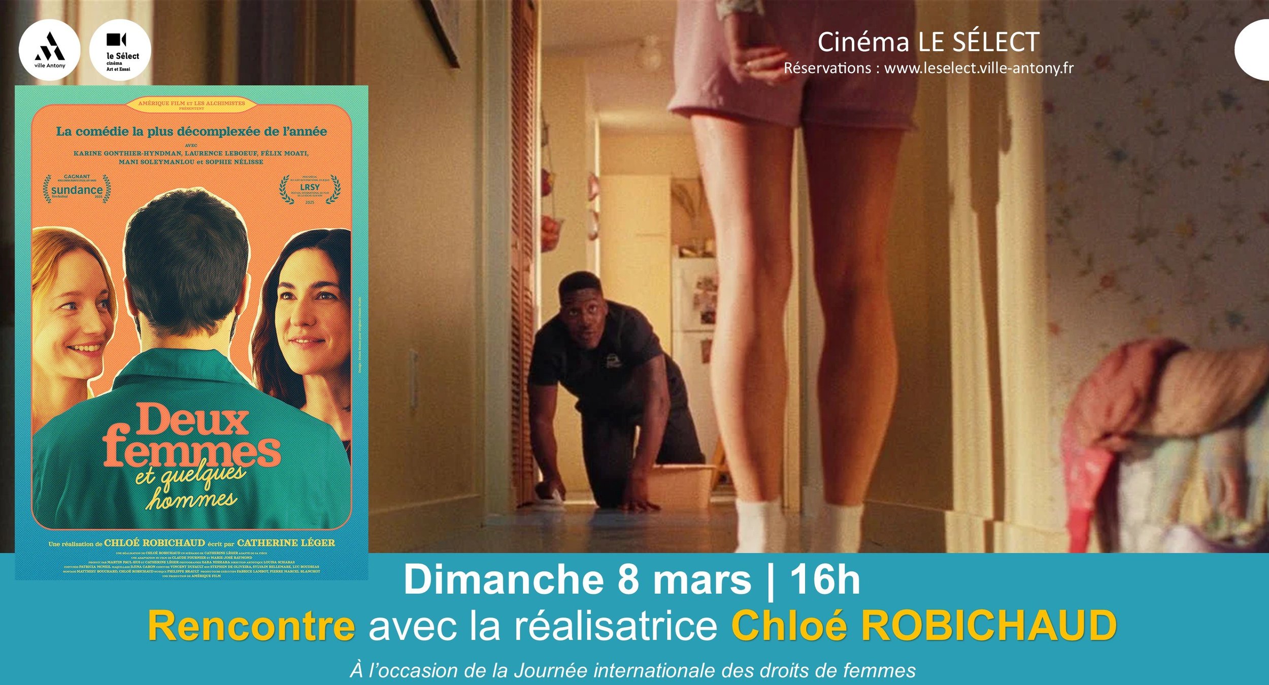 Rencontre DEUX FEMMES ET QUELQUES HOMMES