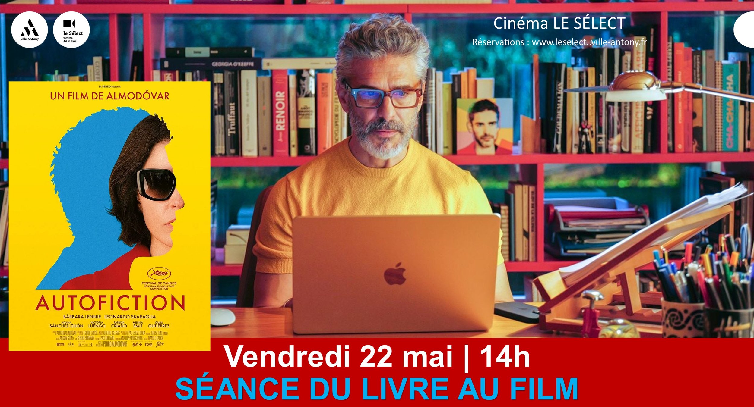 Séance "Du livre au film" AUTOFICTION