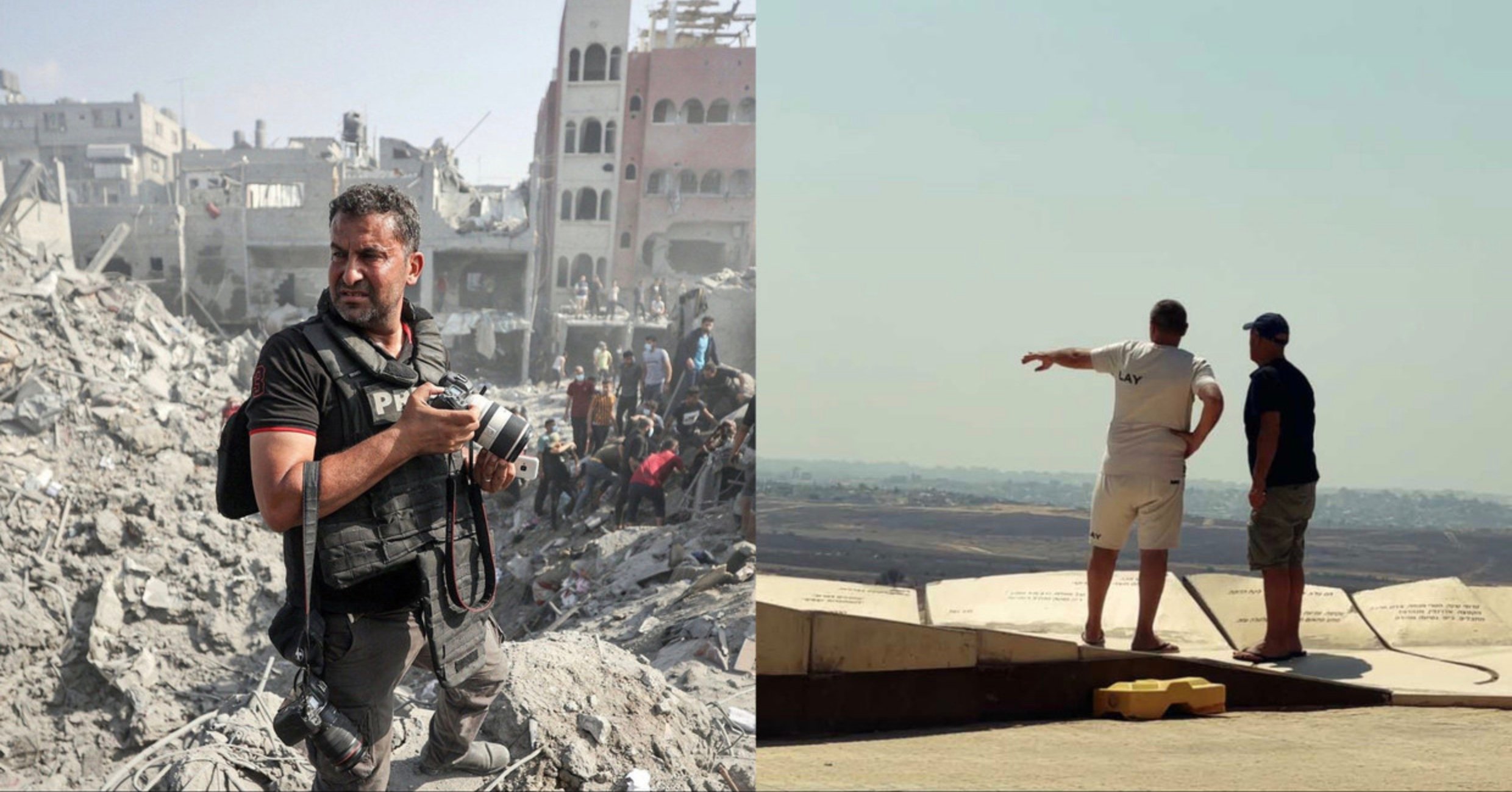 DOUBLE PROGRAMME INSIDE GAZA ET COLLAPSE