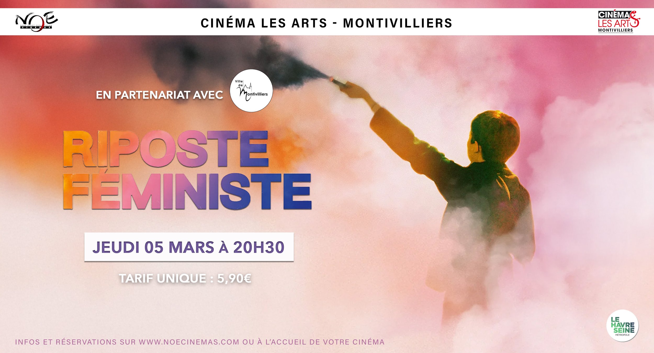RIPOSTE FEMINISTE - EN PARTENARIAT AVEC LA VILLE DE MONTIVILLIERS