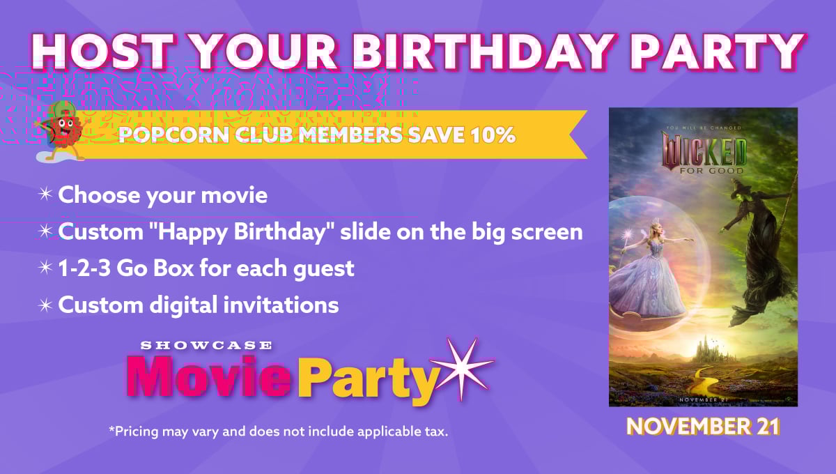 Celebrate with a Movie Birthday Party