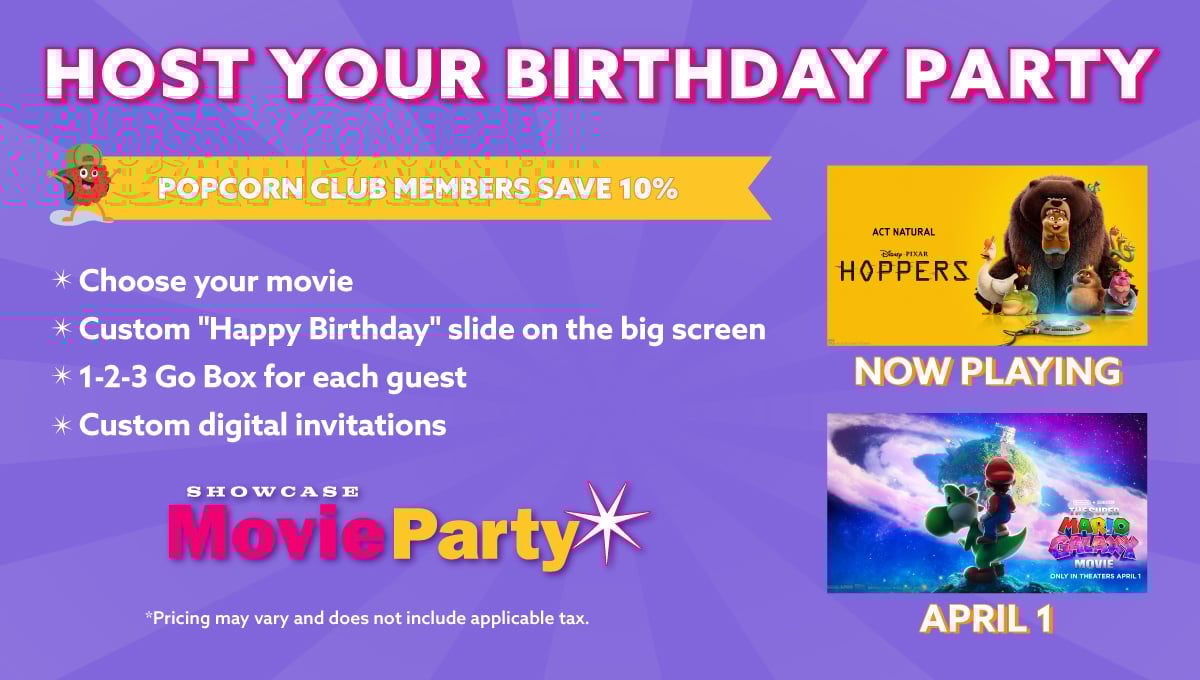 Movie Party @ Showcase
