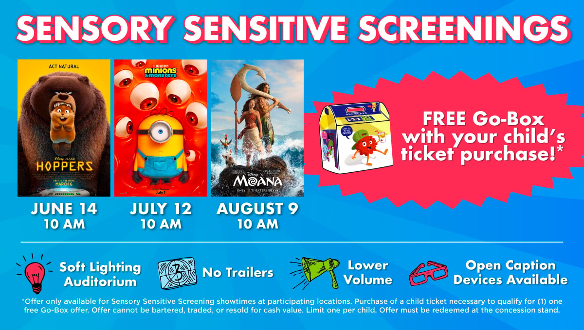 Sensory Sensitive Screenings