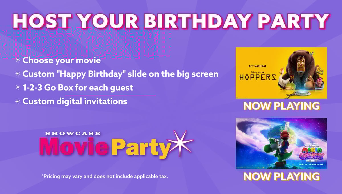 Movie Party @ Showcase