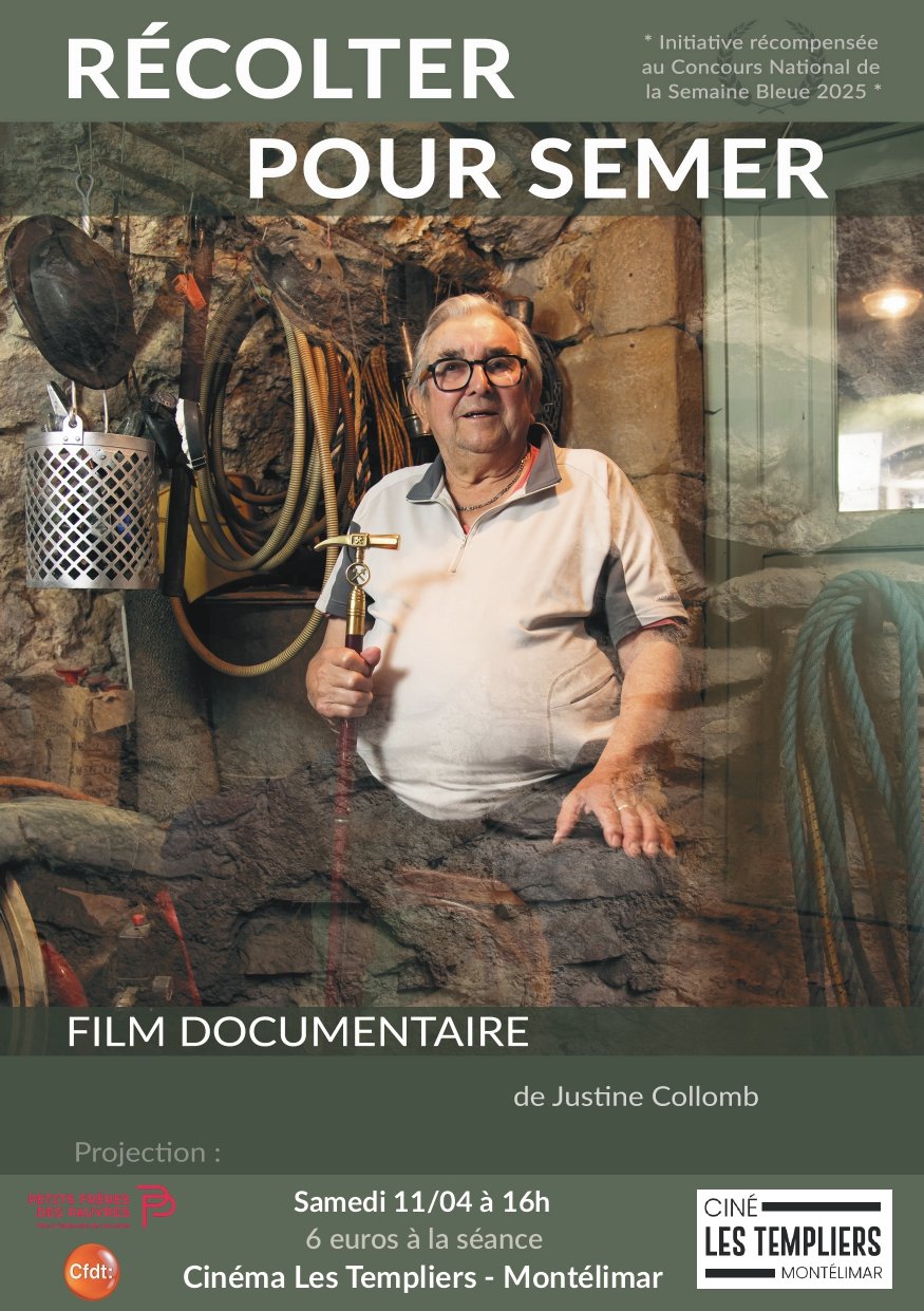 Récolter pour semer, en présence de la réalisatrice Justine Collomb