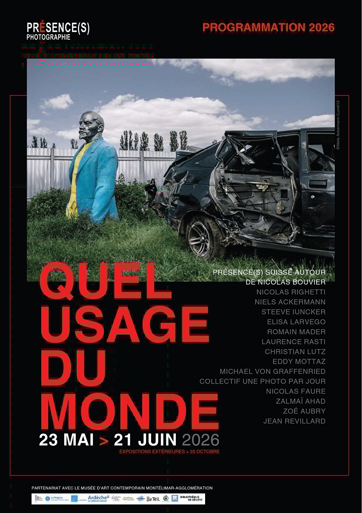 Photographie sur grand écran