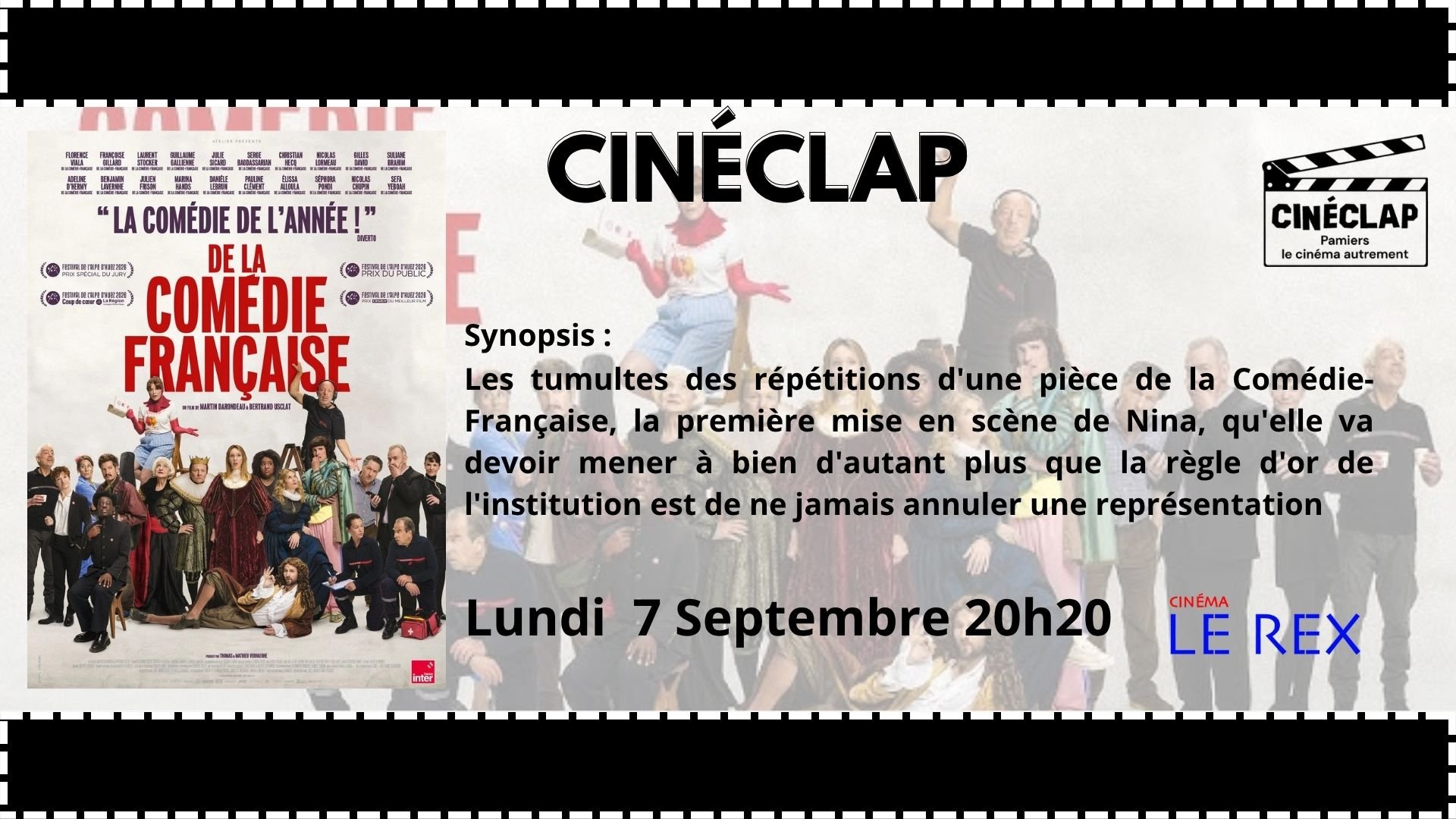Séance Mensuelle CinéClap