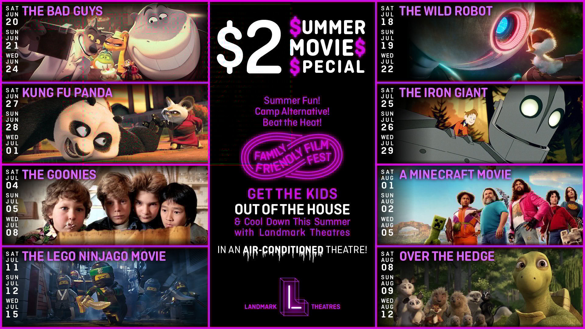 Family Friendly Film Series Summer 2026