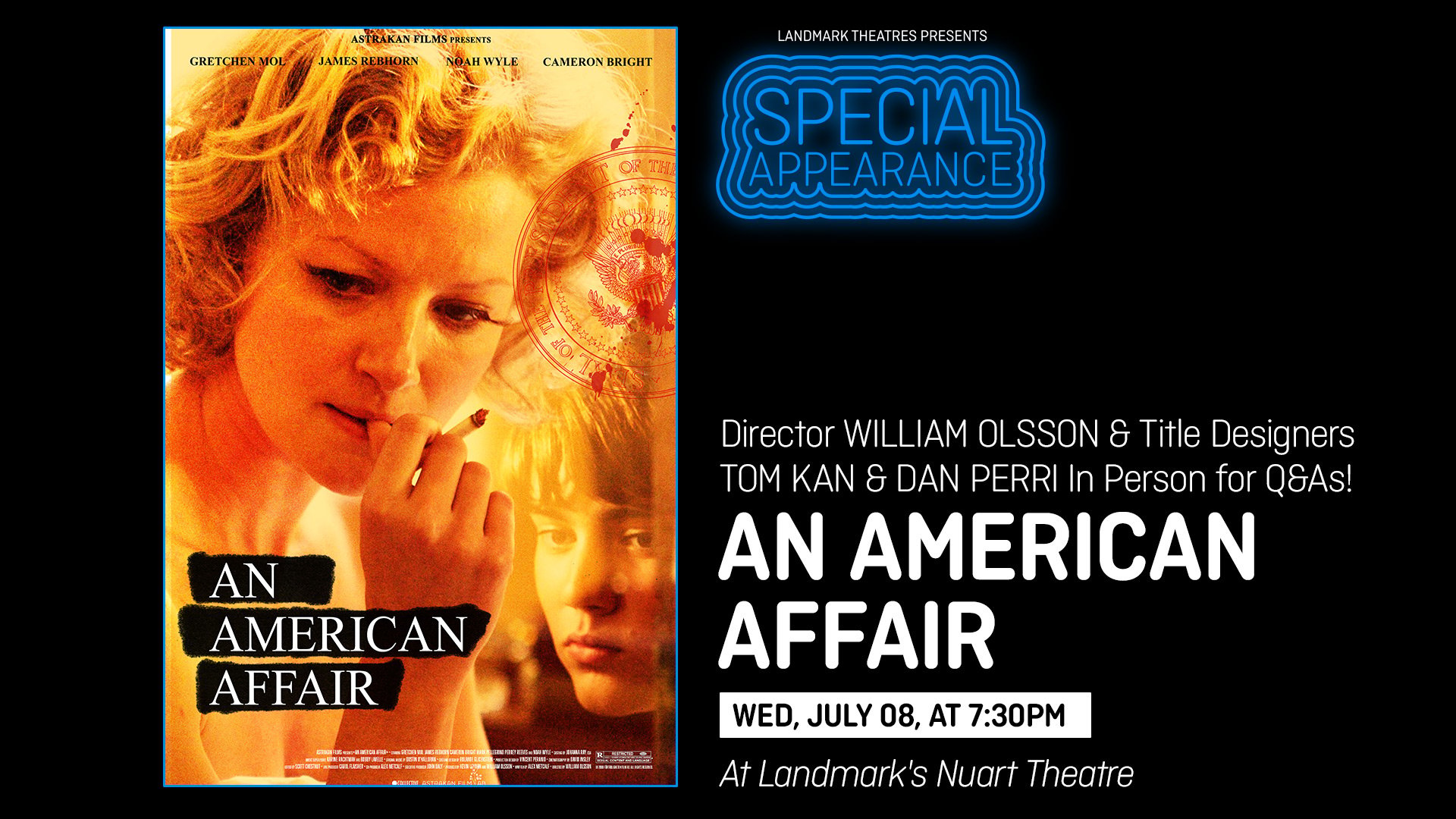 Filmmakers In Person for Q&A!