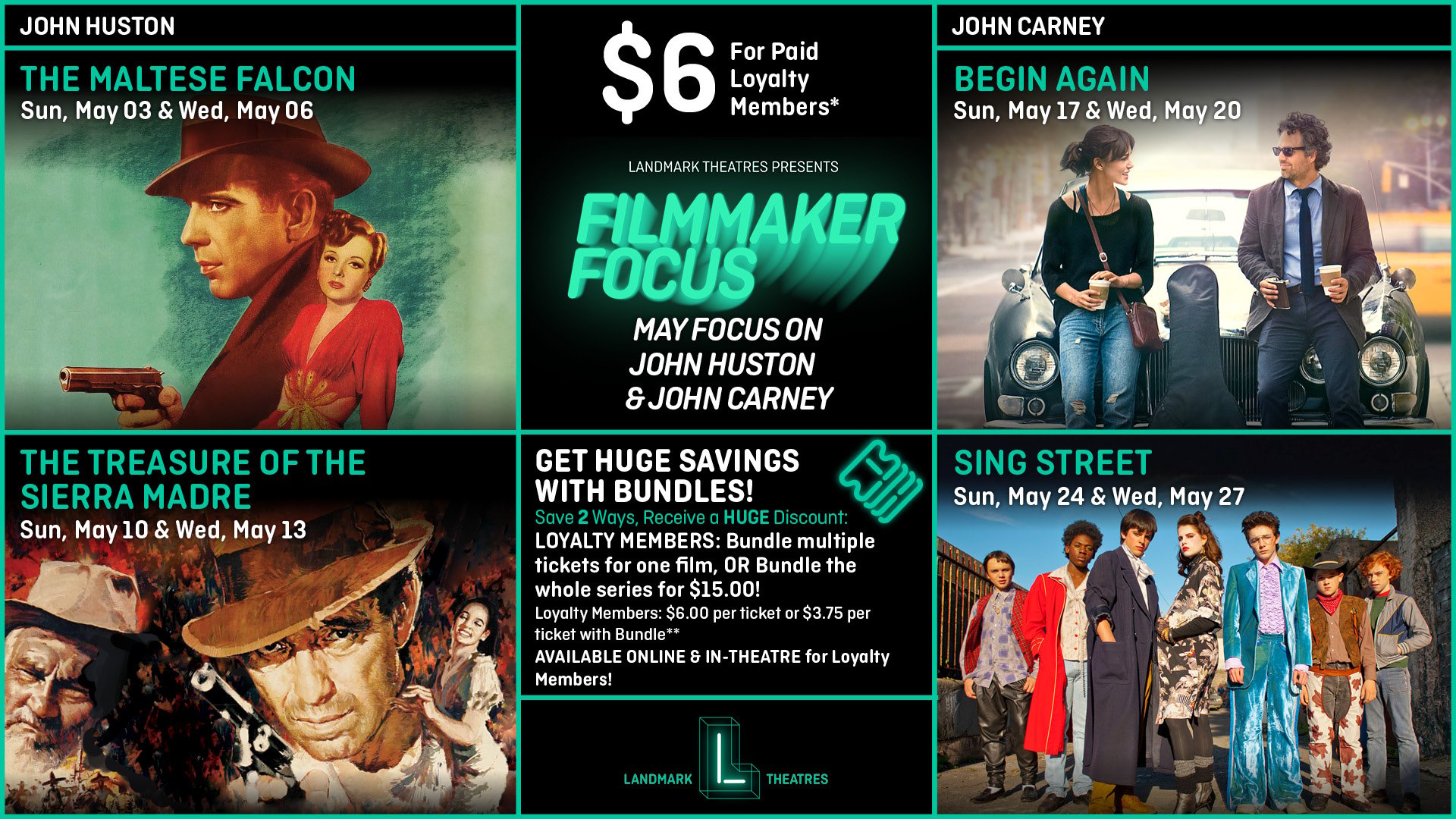 Filmmaker Focus: John Huston & John Carney