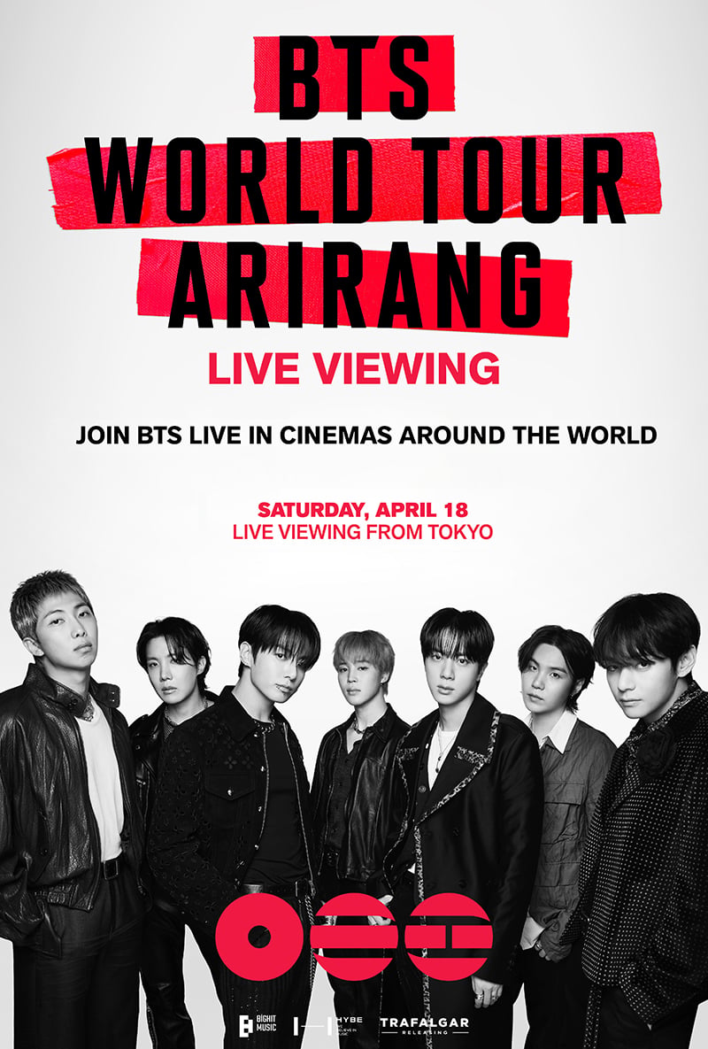 K-POP・アジア BTS world tour japan BTS WORLD TOUR 'ARIRANG' IN JAPAN: LIVE VIEWING Showtimes