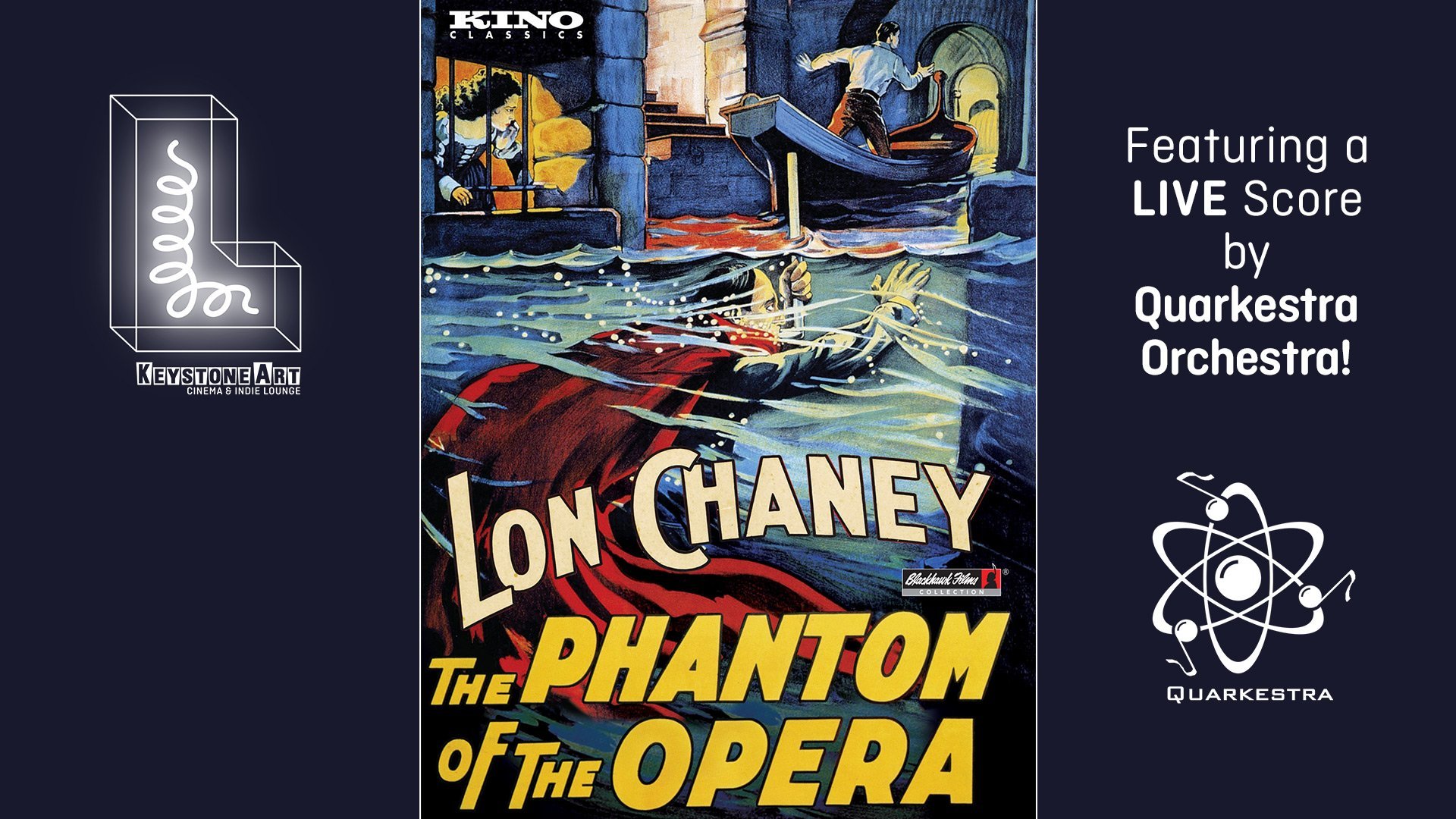The Phantom of the Opera (1925) with Live Quarkestra Orchestra Road Tour 2025!