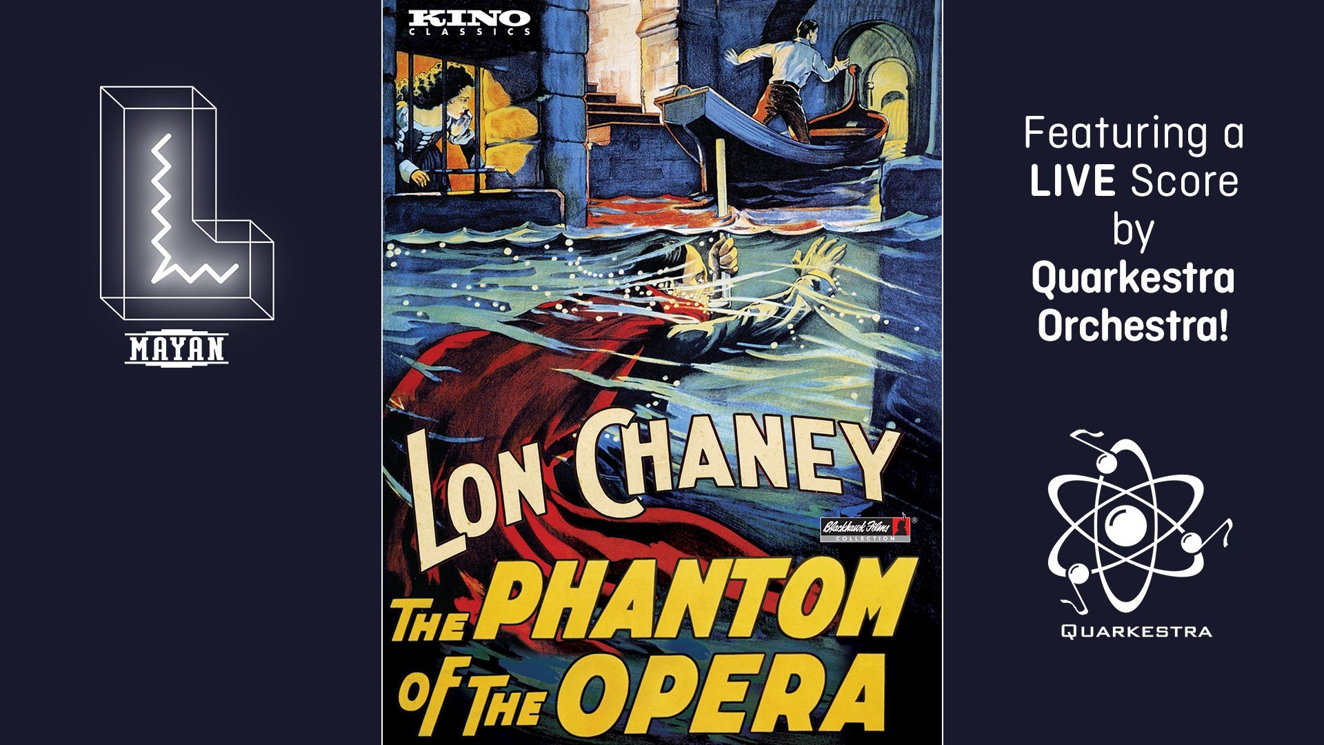 The Phantom of the Opera (1925) with Live Quarkestra Orchestra!