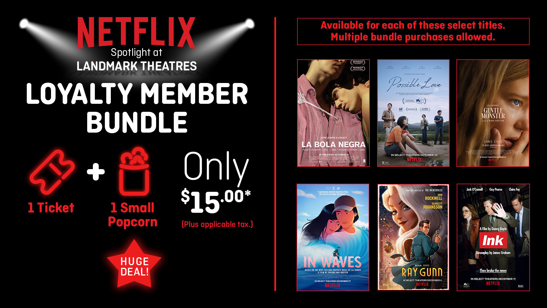 Netflix Spotlight at Landmark Theatres