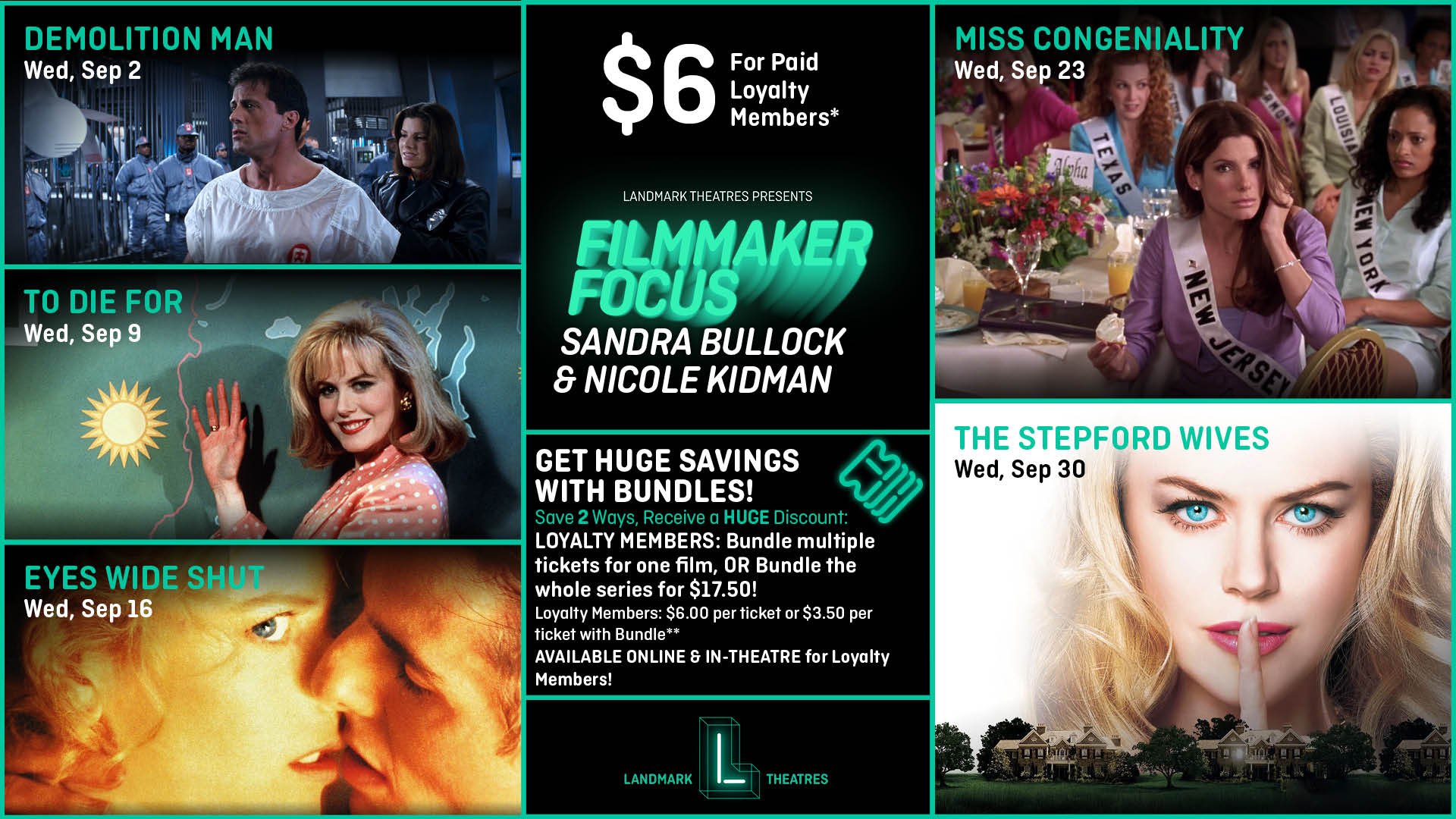 Filmmaker Focus: Starring Sandra Bullock & Nicole Kidman