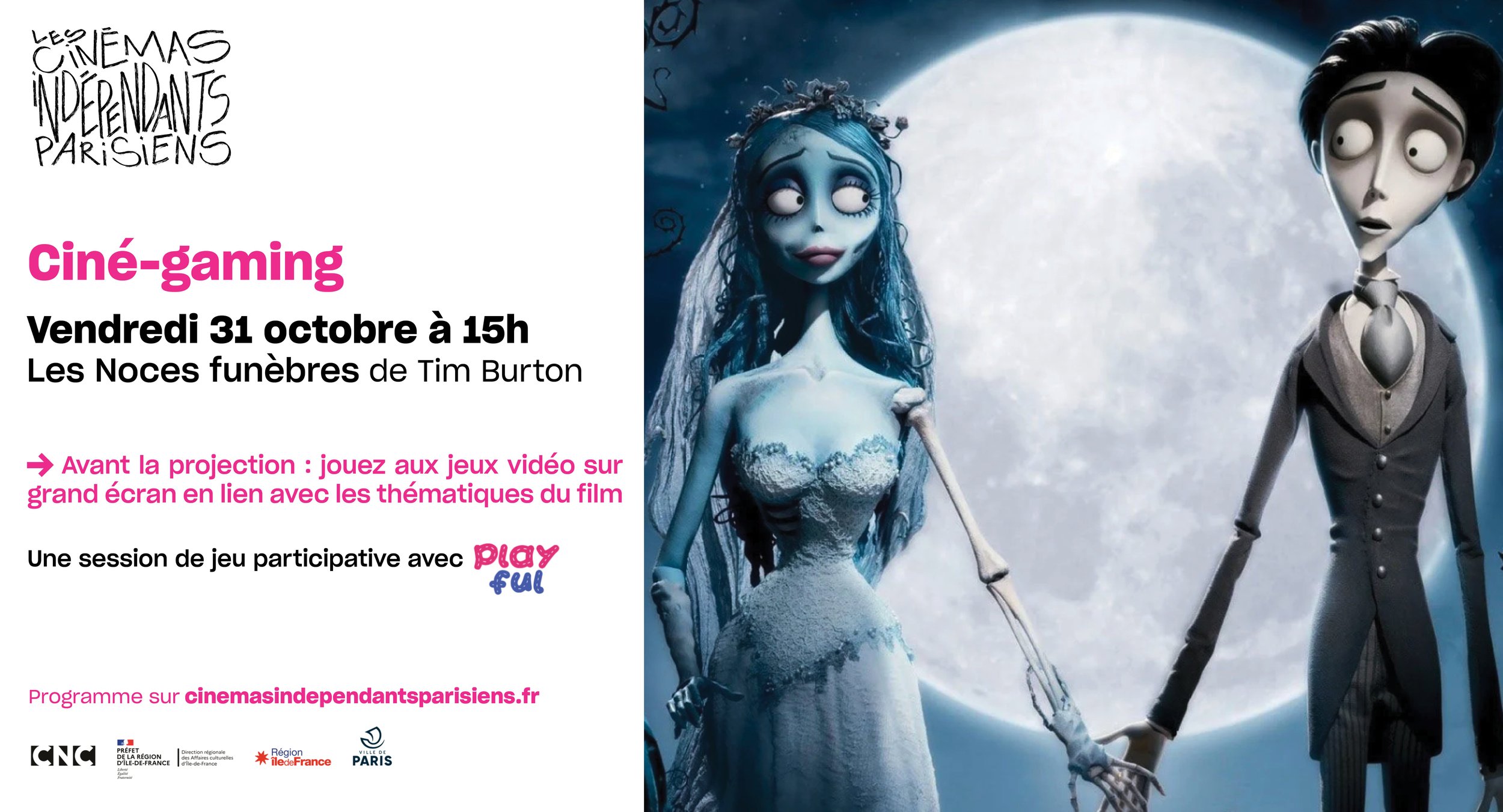 Ciné-gaming + Les Noces funèbres