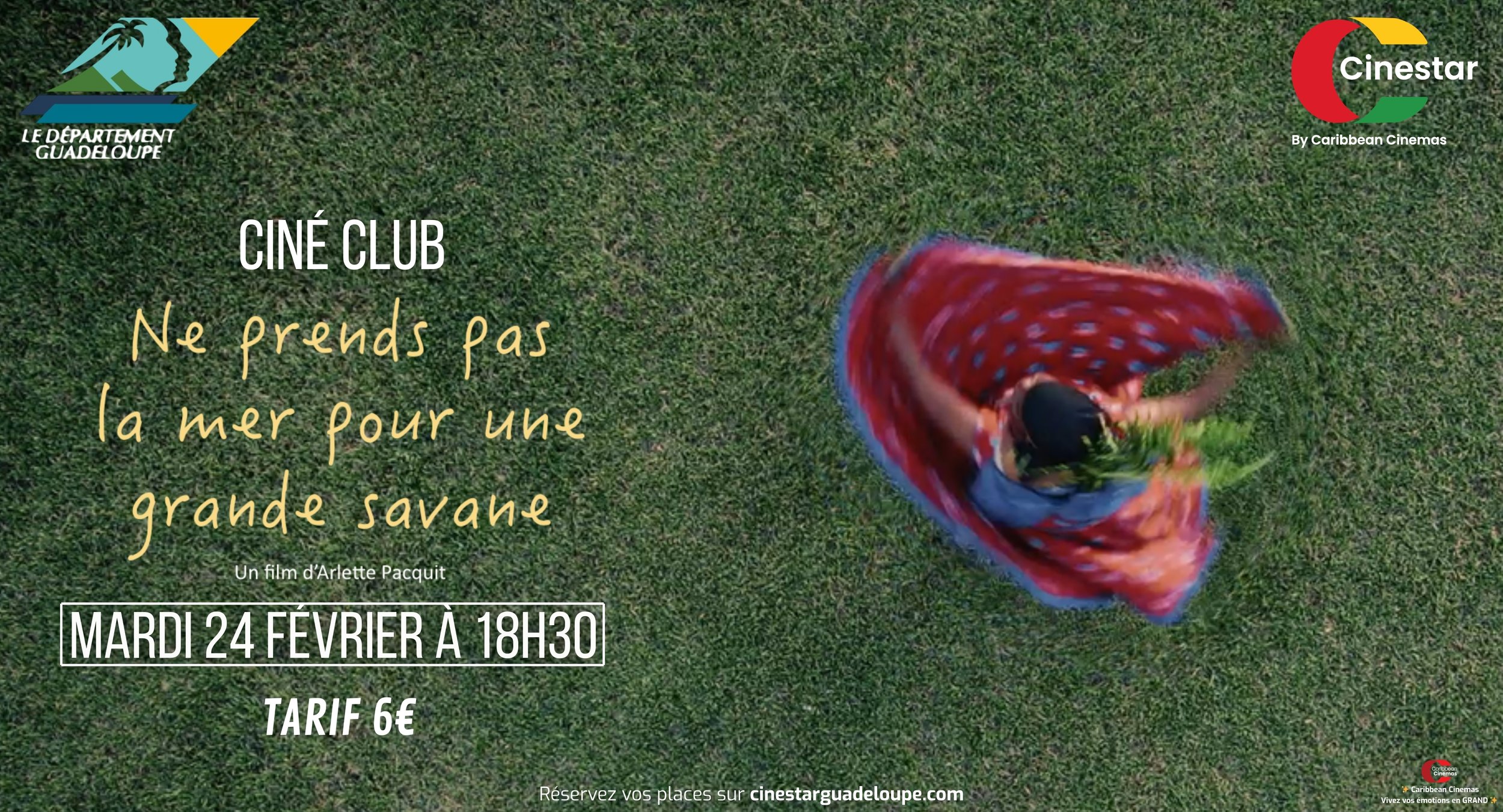 Ciné Club du Département : Ne prends pas la mer pour une grande savane