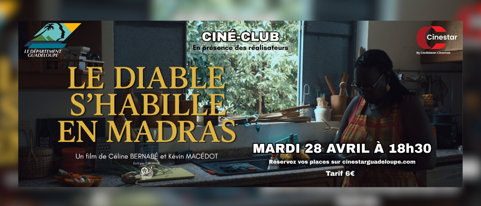 Ciné-Club du Département : Le diable s’habille en Madras