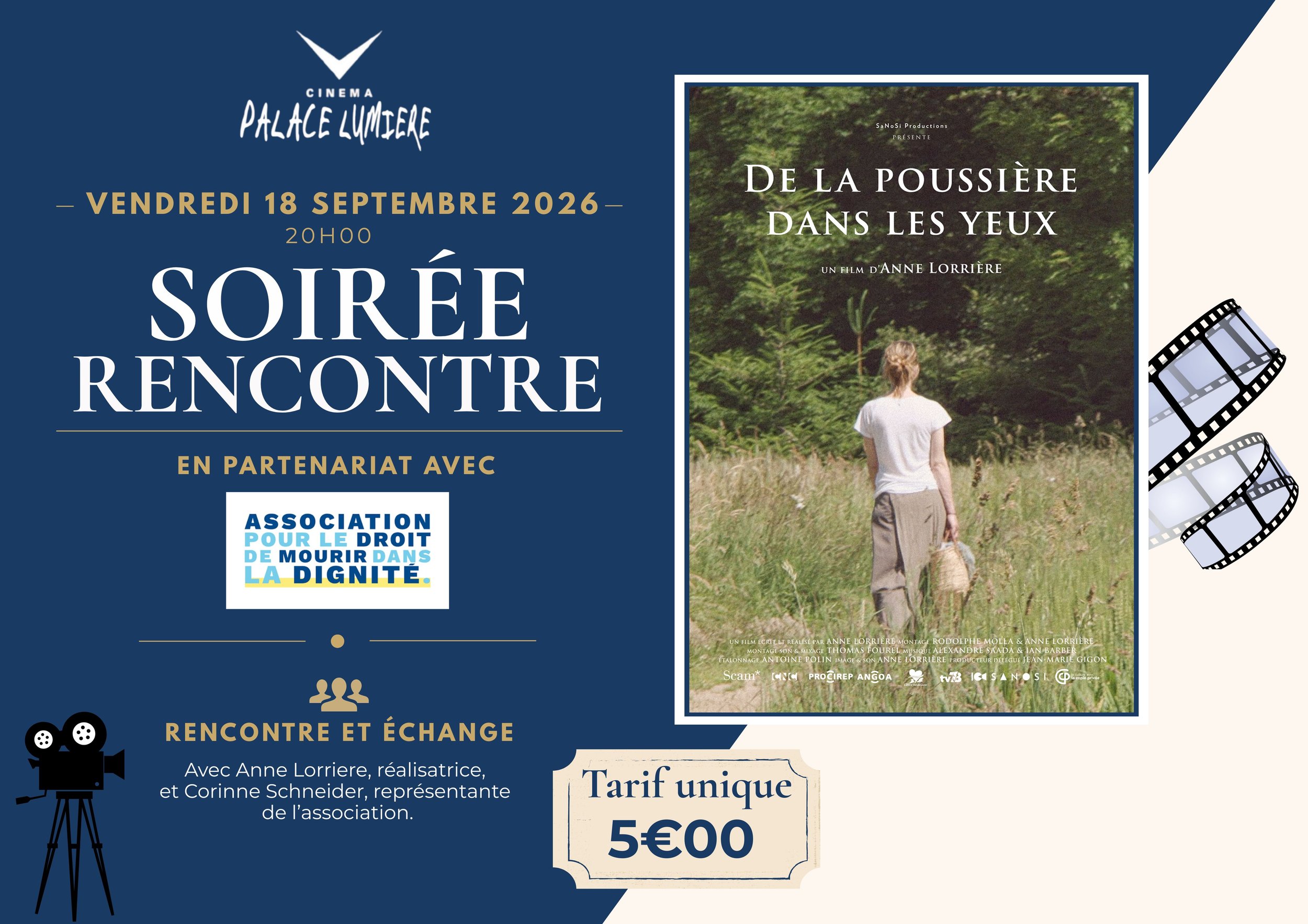 SOIREE RENCONTRE - DE LA POUSSIERE DANS LES YEUX