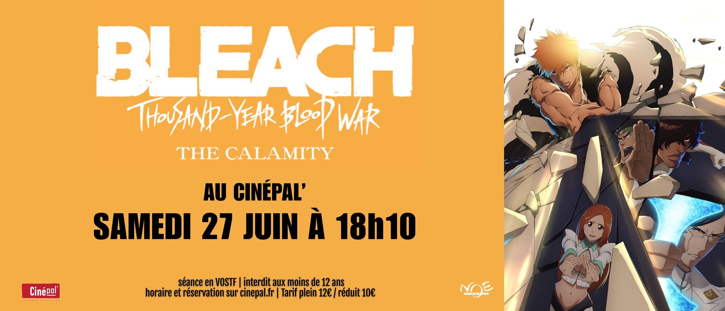 Séance unique : BLEACH: Thousand-Year Blood War - The Calamity [VOSTF]