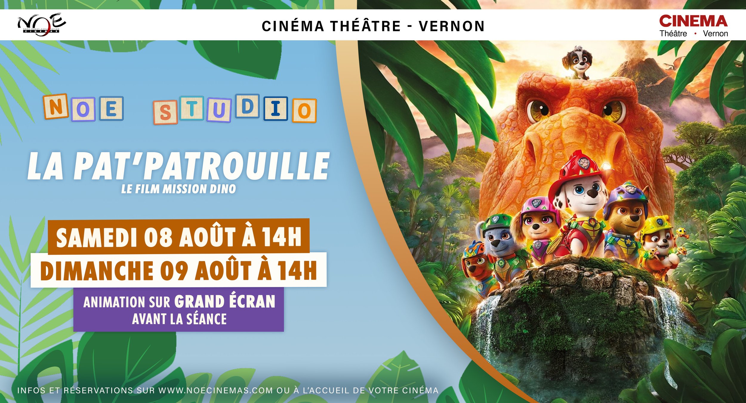 PAT' PATROUILLE - Animation sur grand écran