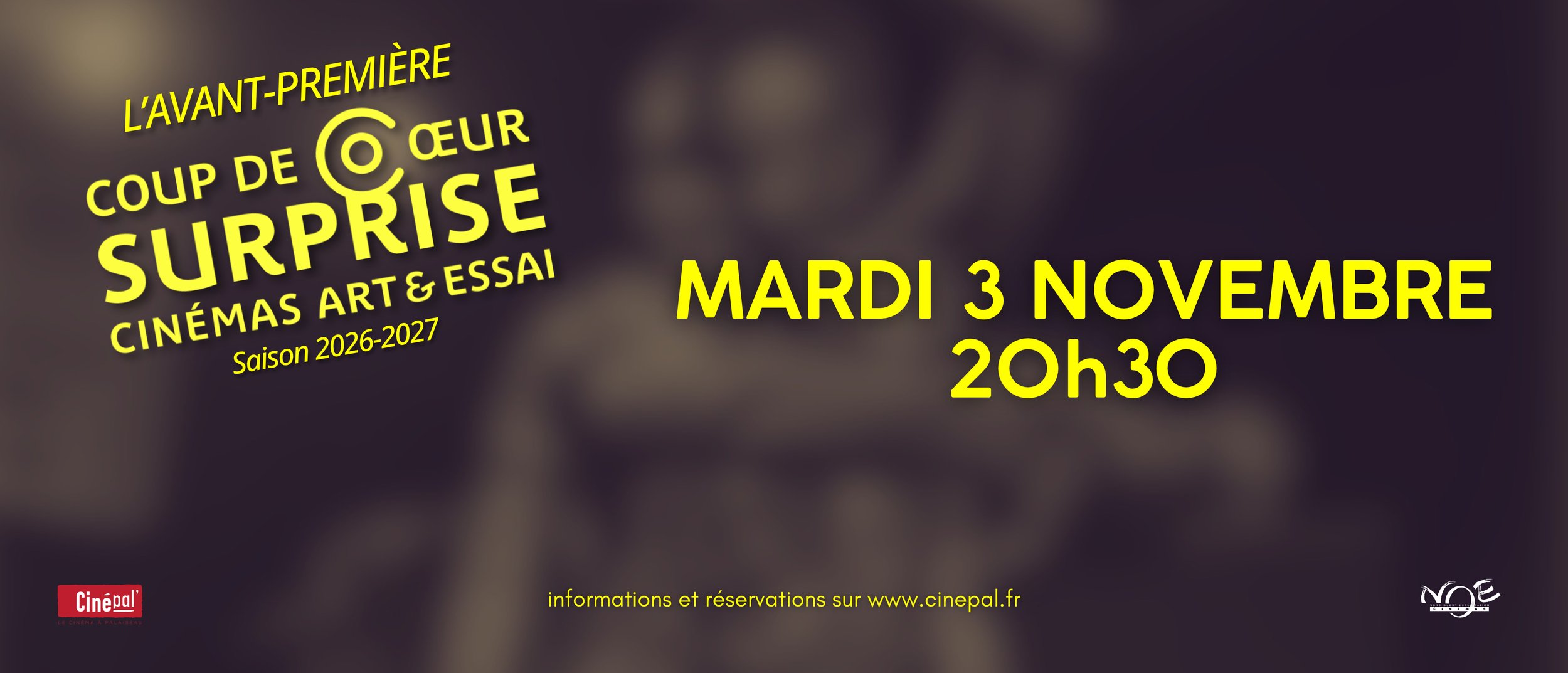 AVANT-PREMIÈRE SURPRISE AFCAE NOVEMBRE
