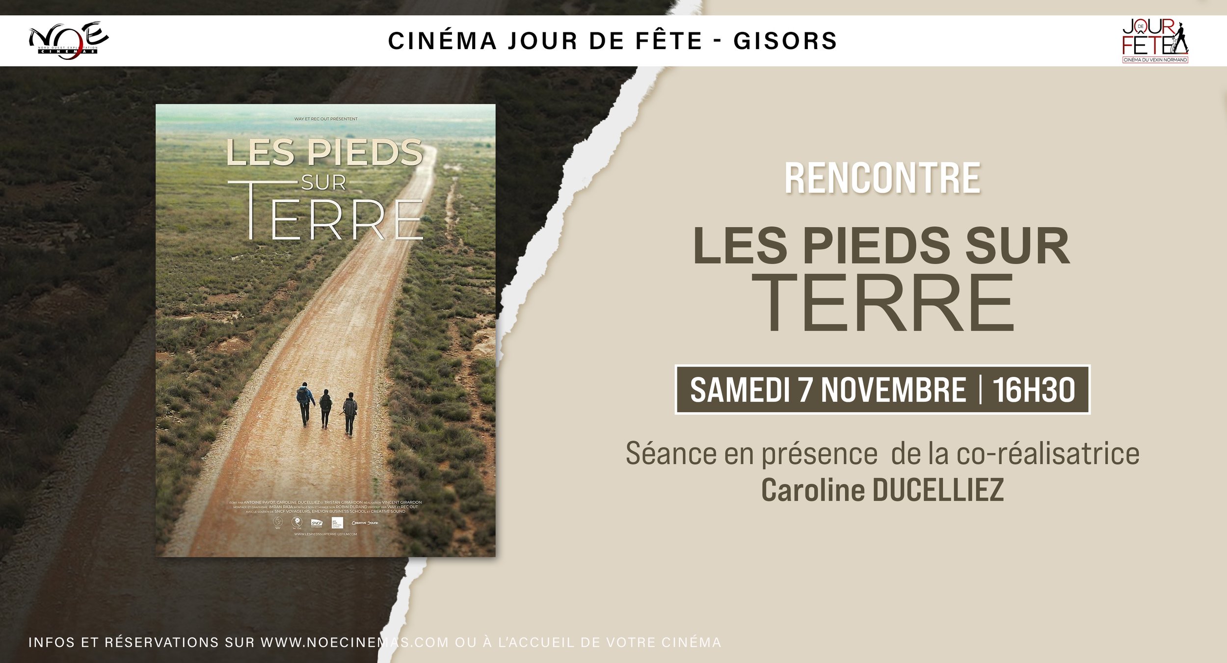 LES PIEDS SUR TERRE