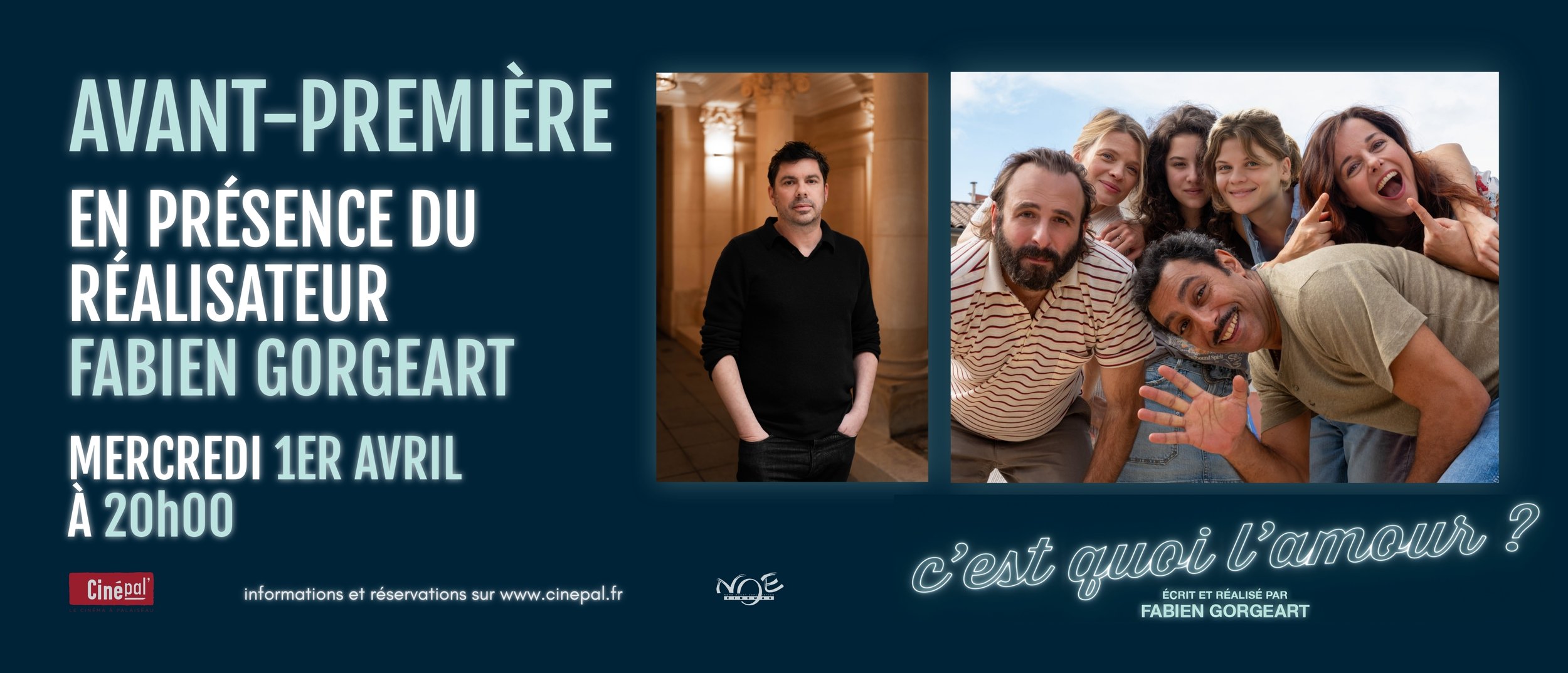 AVANT-PREMIERE + RENCONTRE AVEC LE RÉALISATEUR : C'EST QUOI L'AMOUR ?