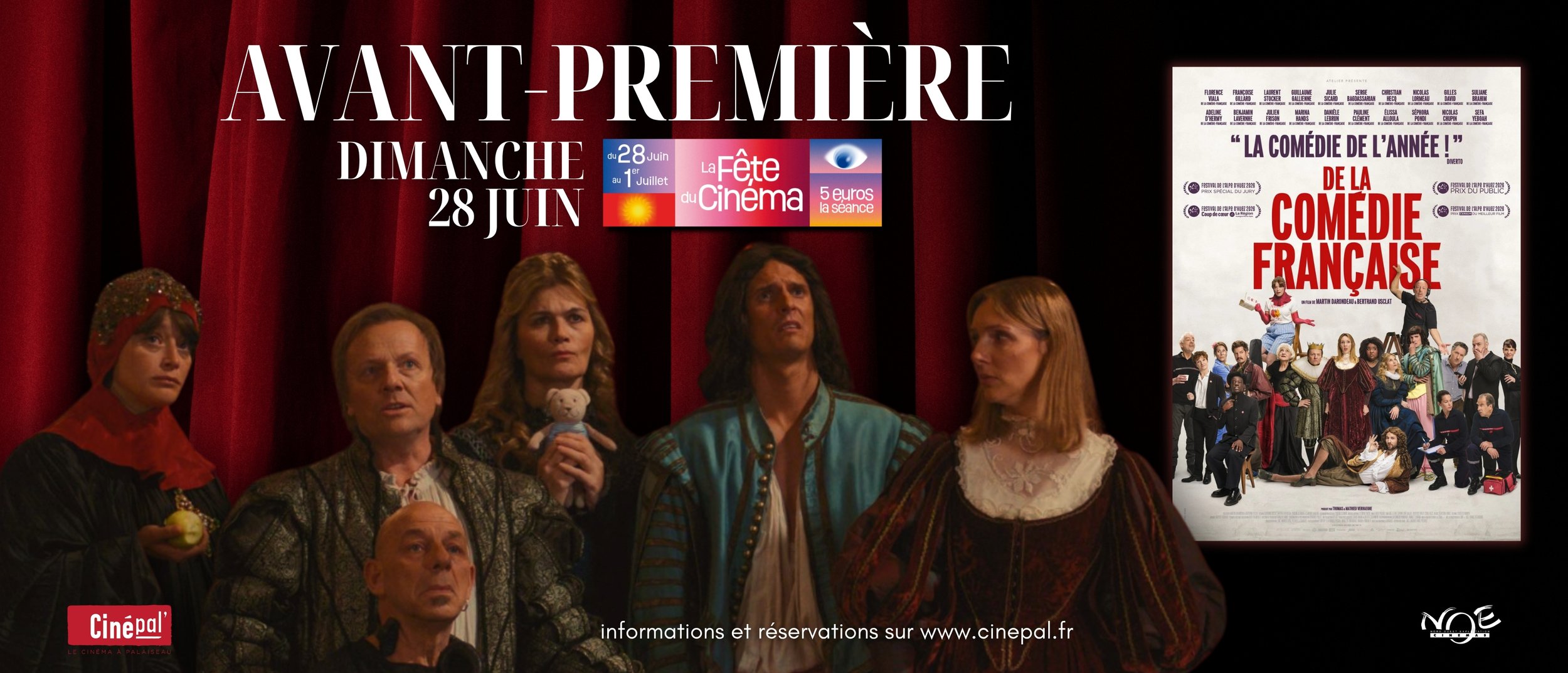 Avant-première : De la Comédie-Française