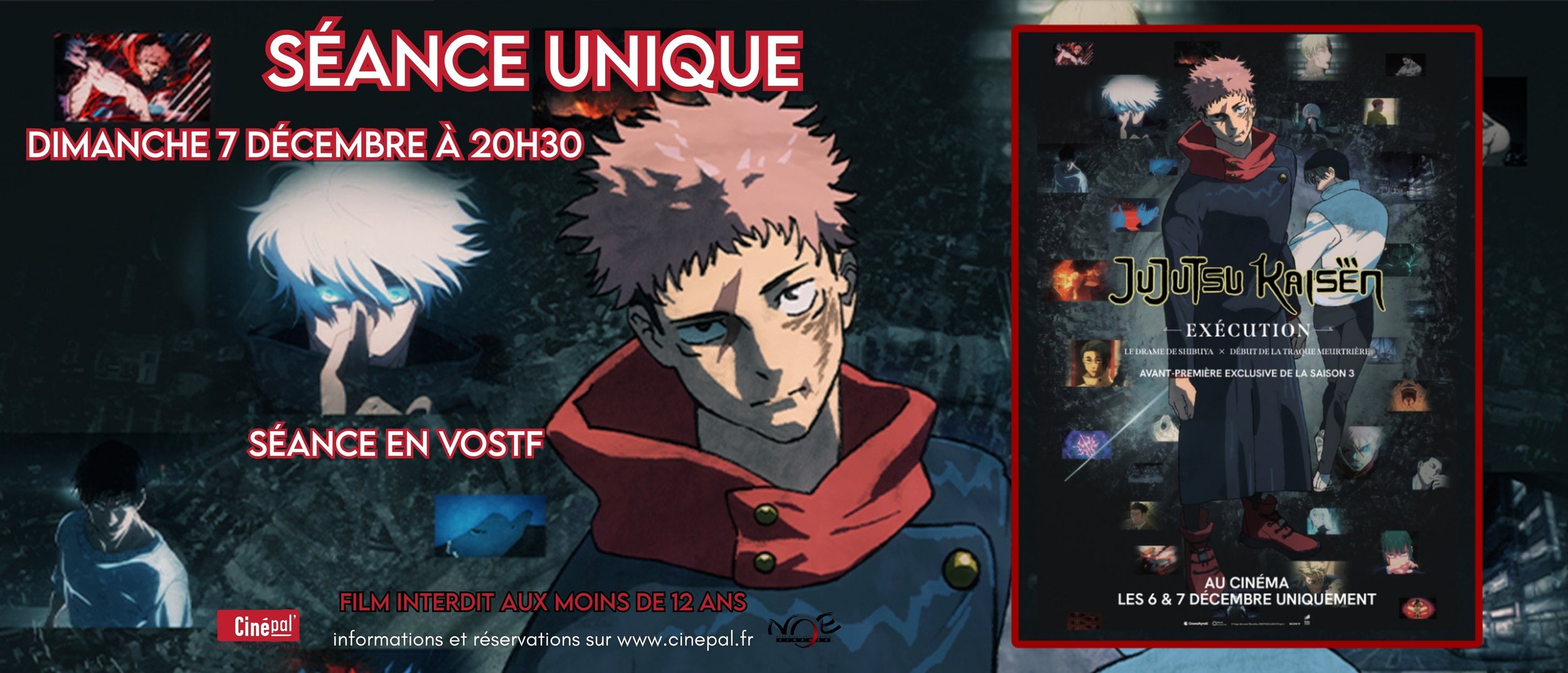 Séance unique : JUJUTSU KAISEN - Exécution 